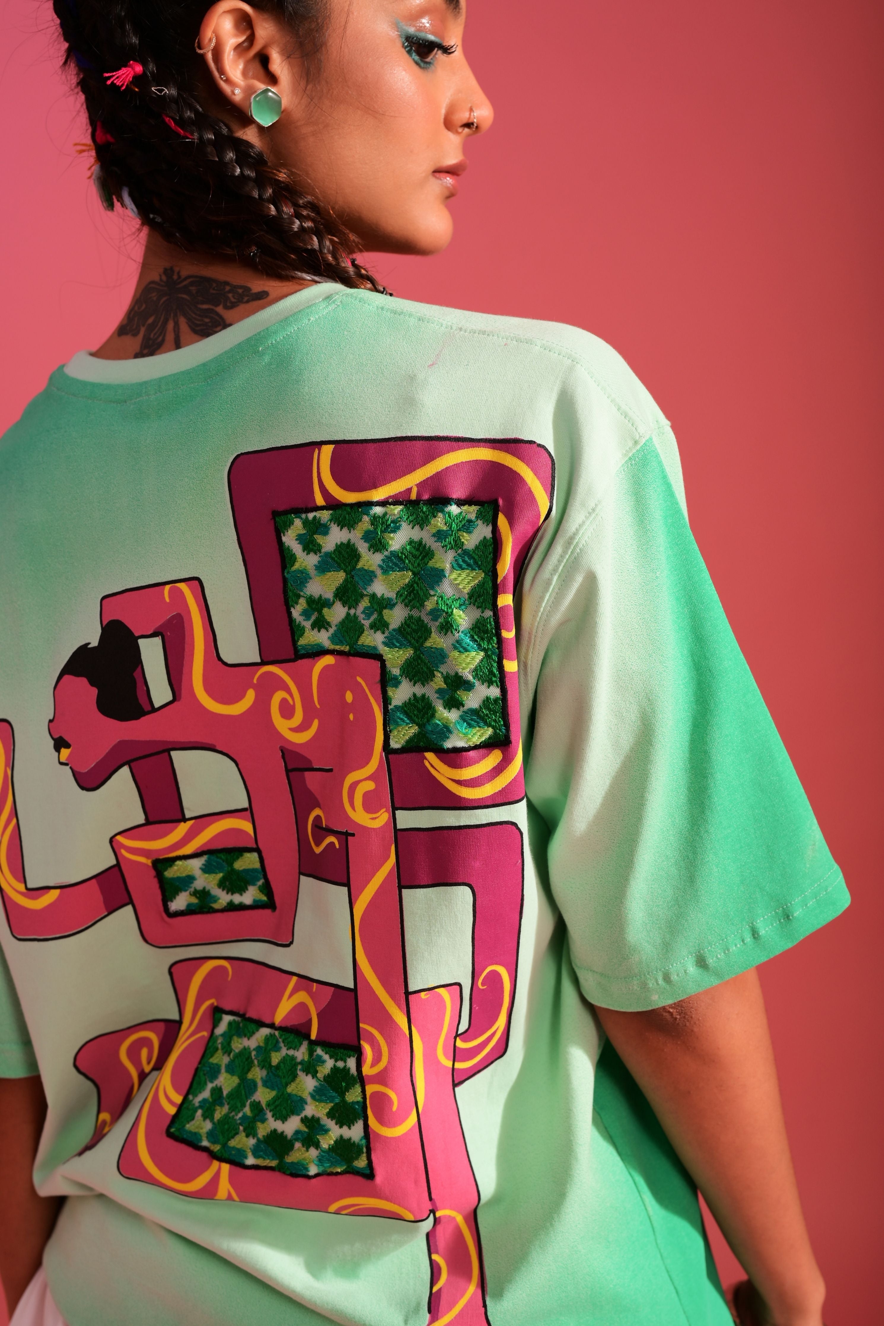 Heer Green Tee
