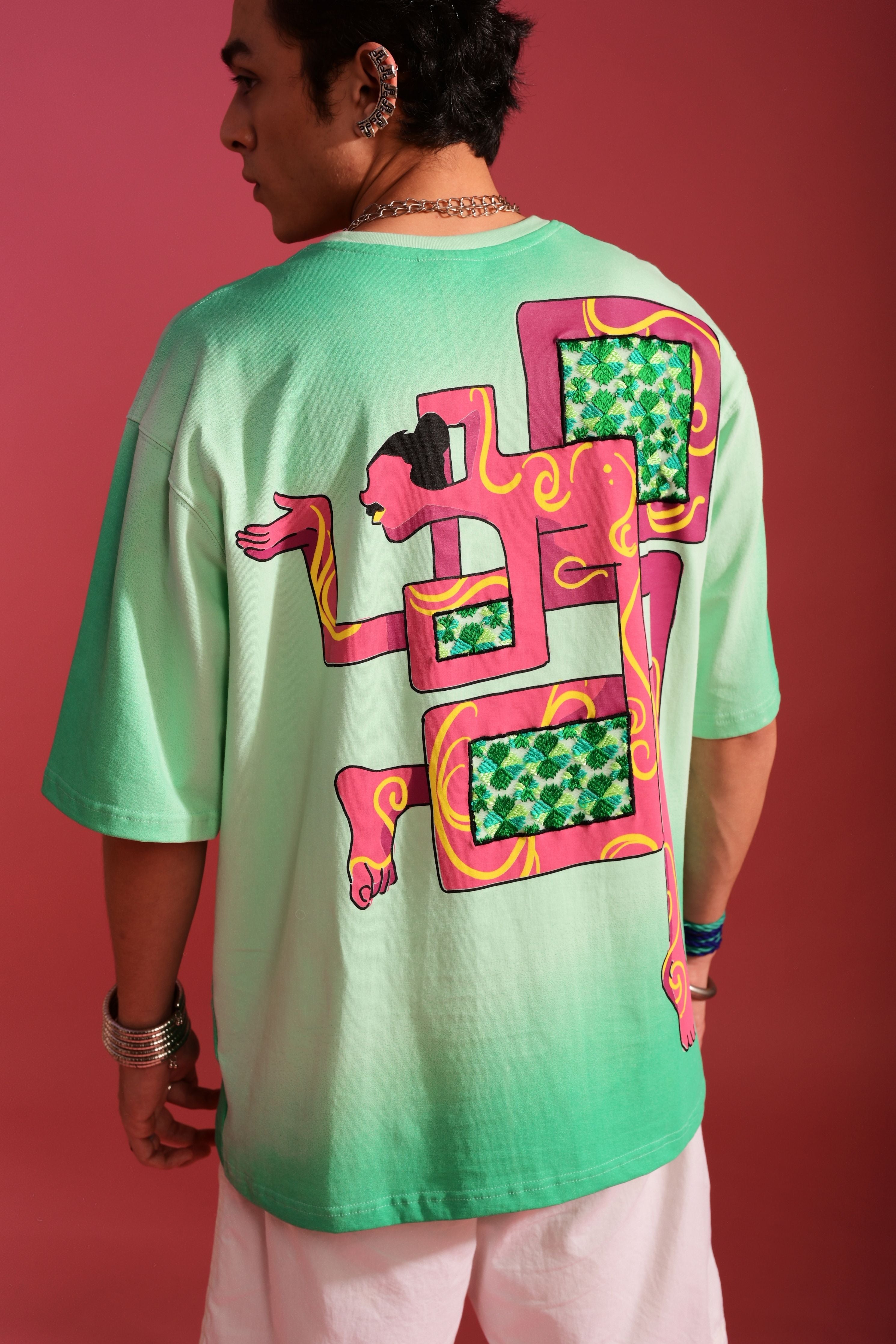 Heer Green Tee