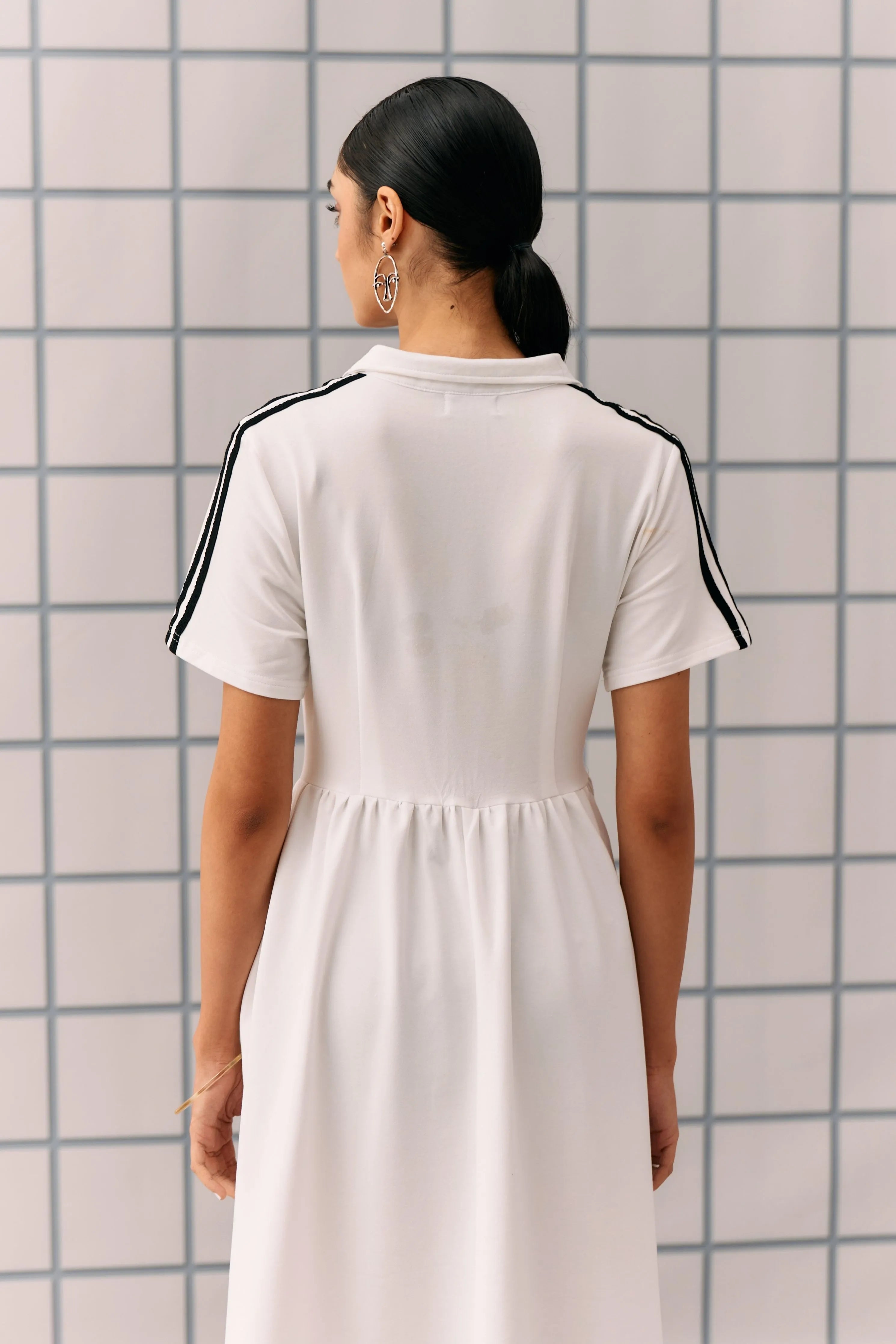White Denim Hibo Dress