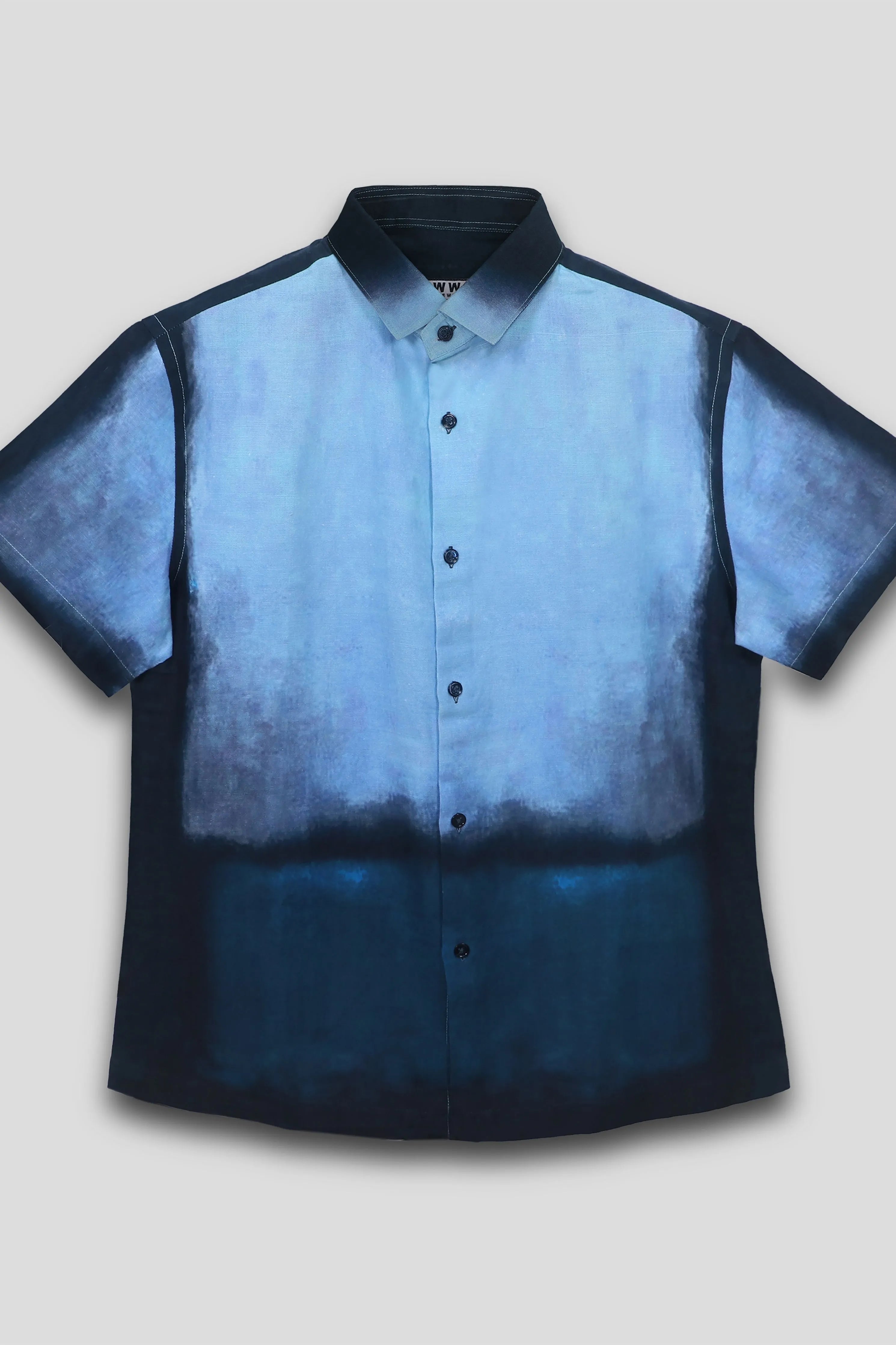 Blue Gradietn Shirt