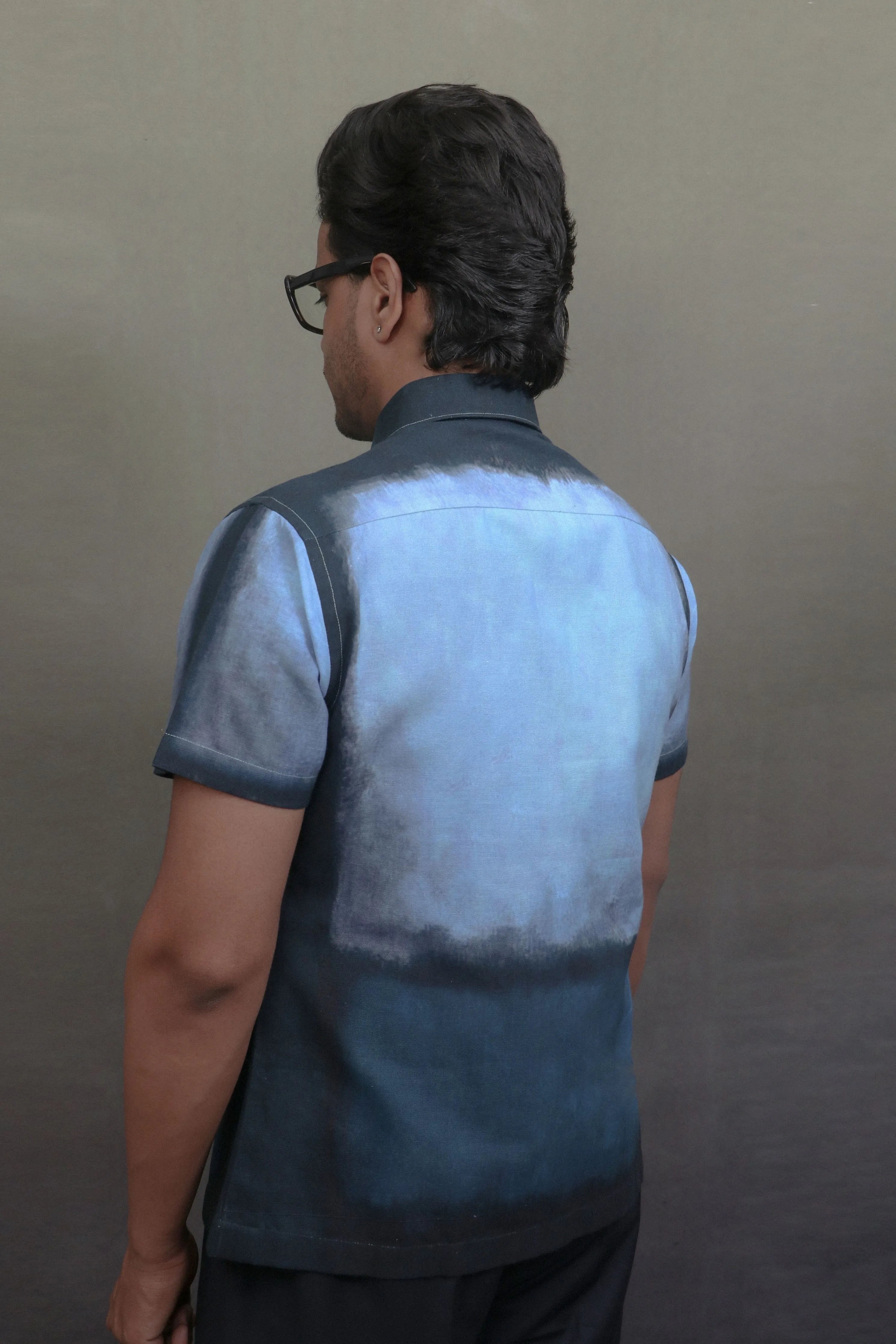 Blue Gradietn Shirt
