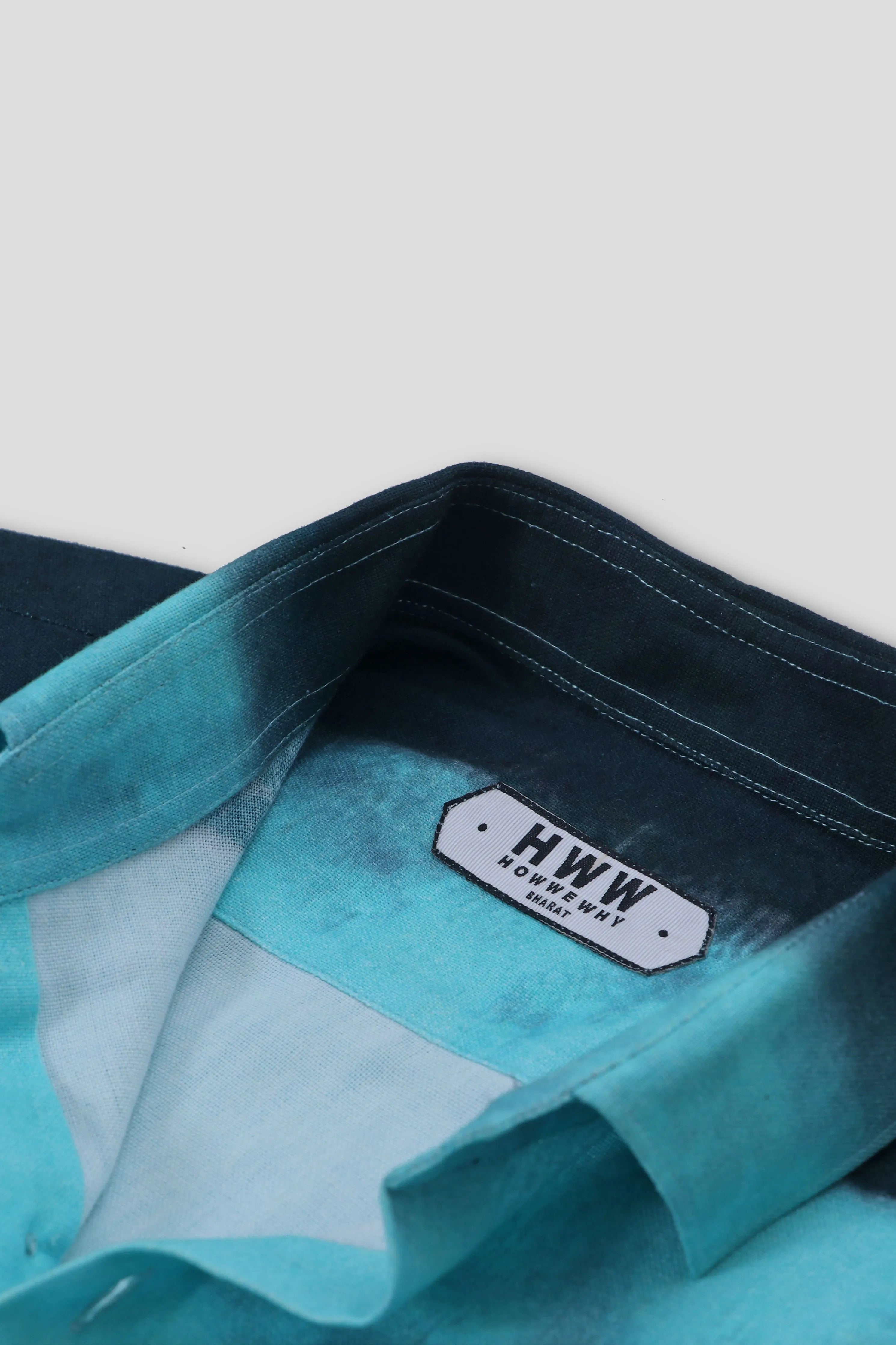 Forest Teal Green Gradient Shirt
