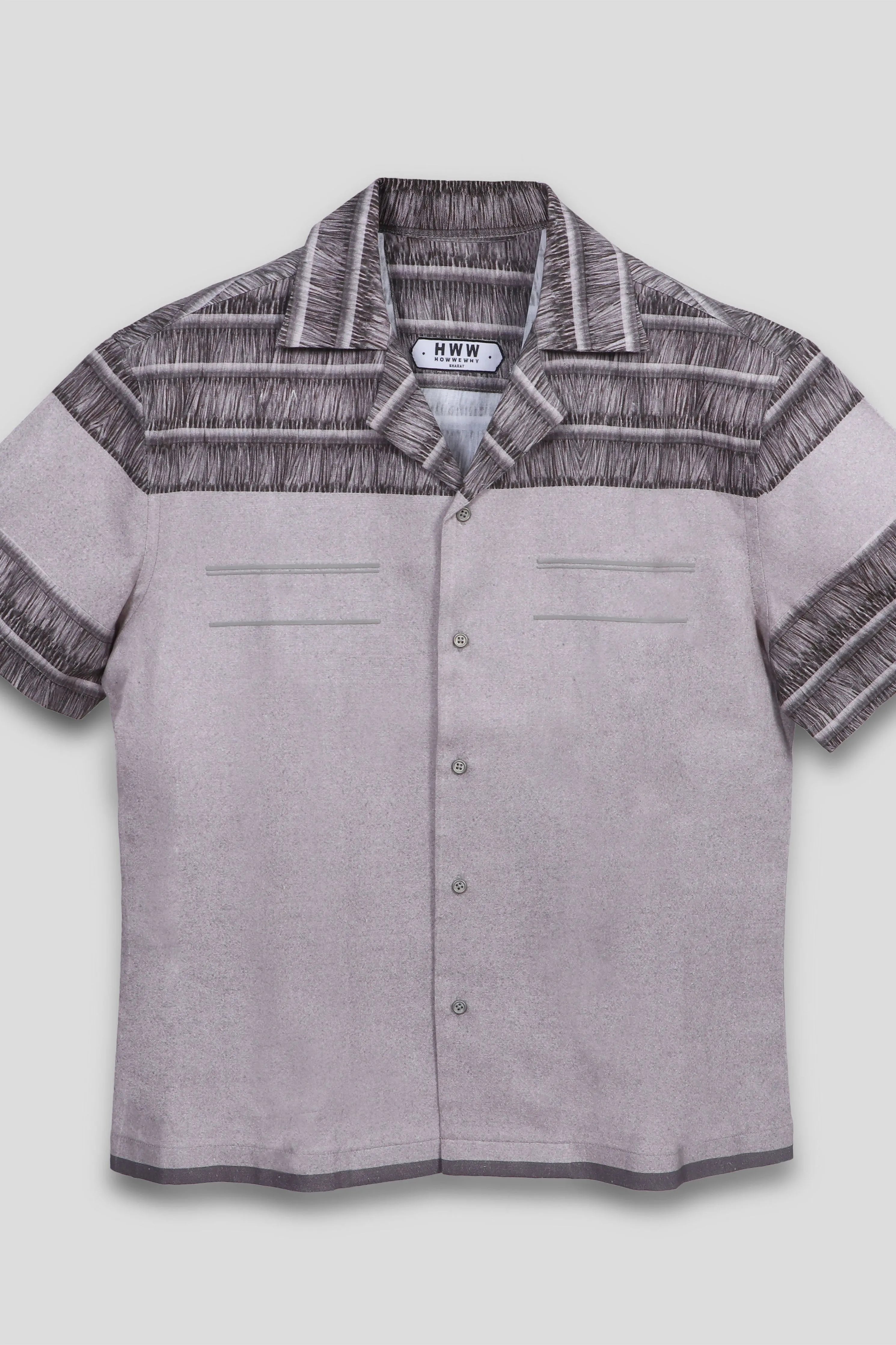 Assam Grey Khadi Shirt