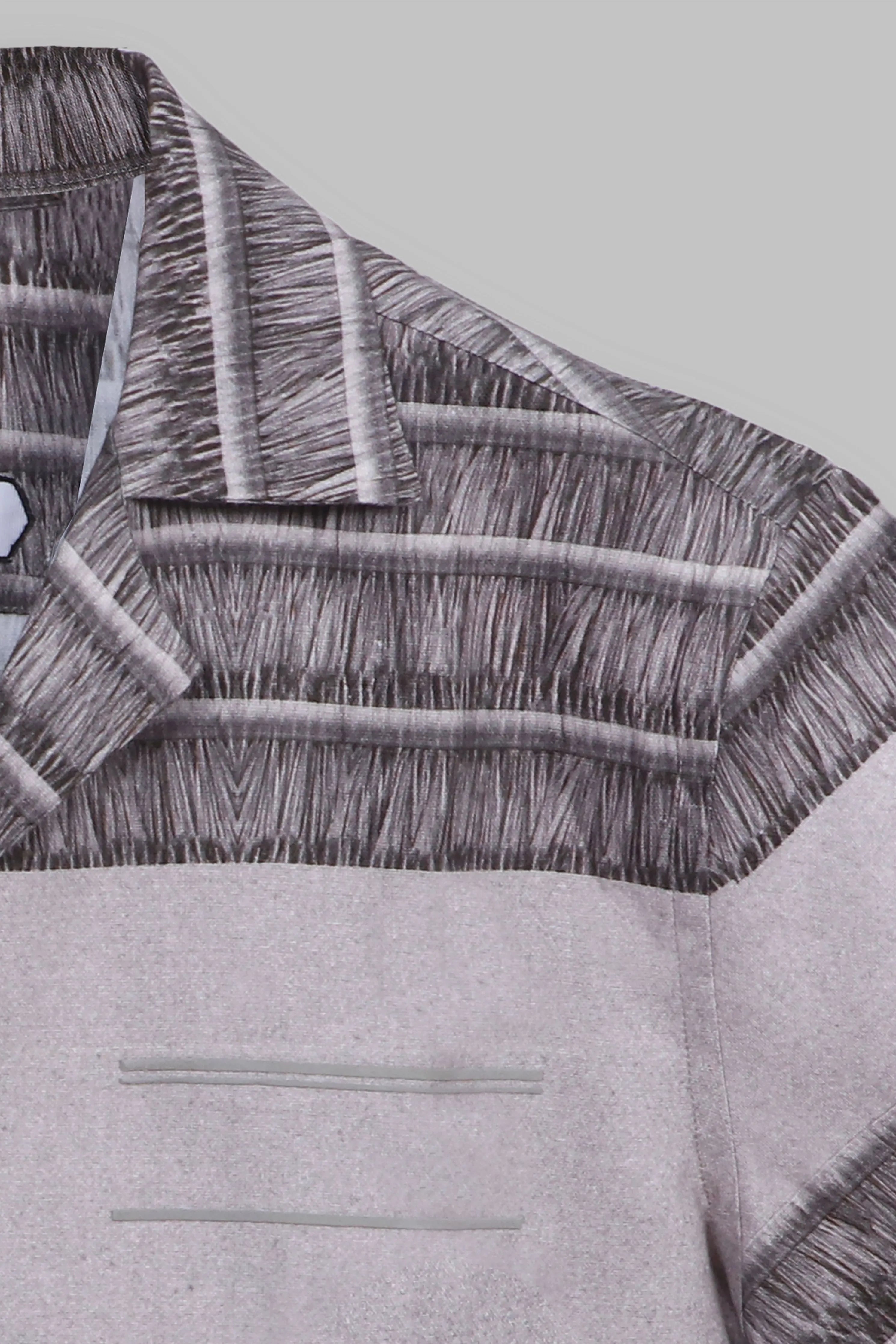 Assam Grey Khadi Shirt