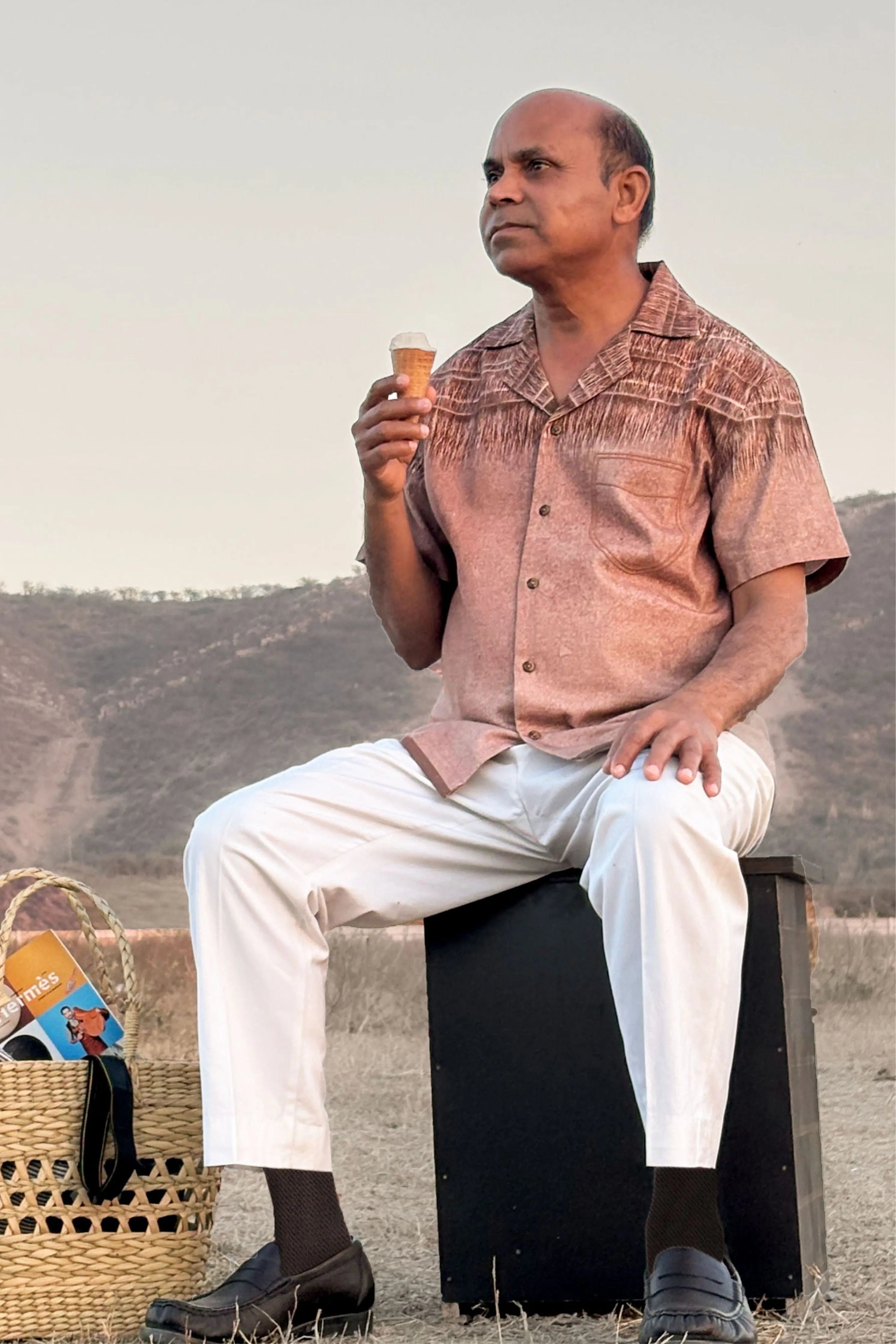 Kutch Brown Khadi Shirt