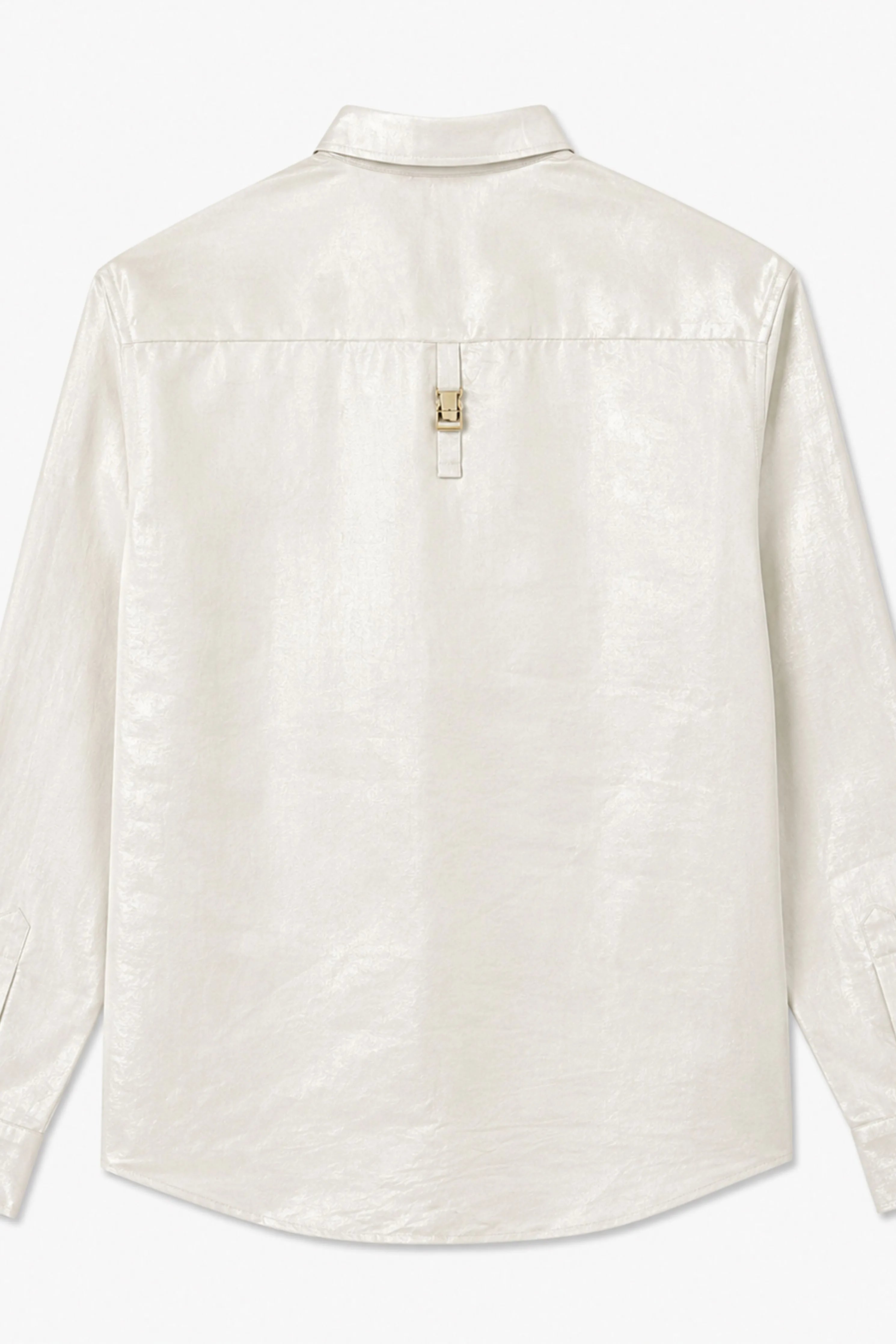 Classic Shirt With Exposed Embriodery