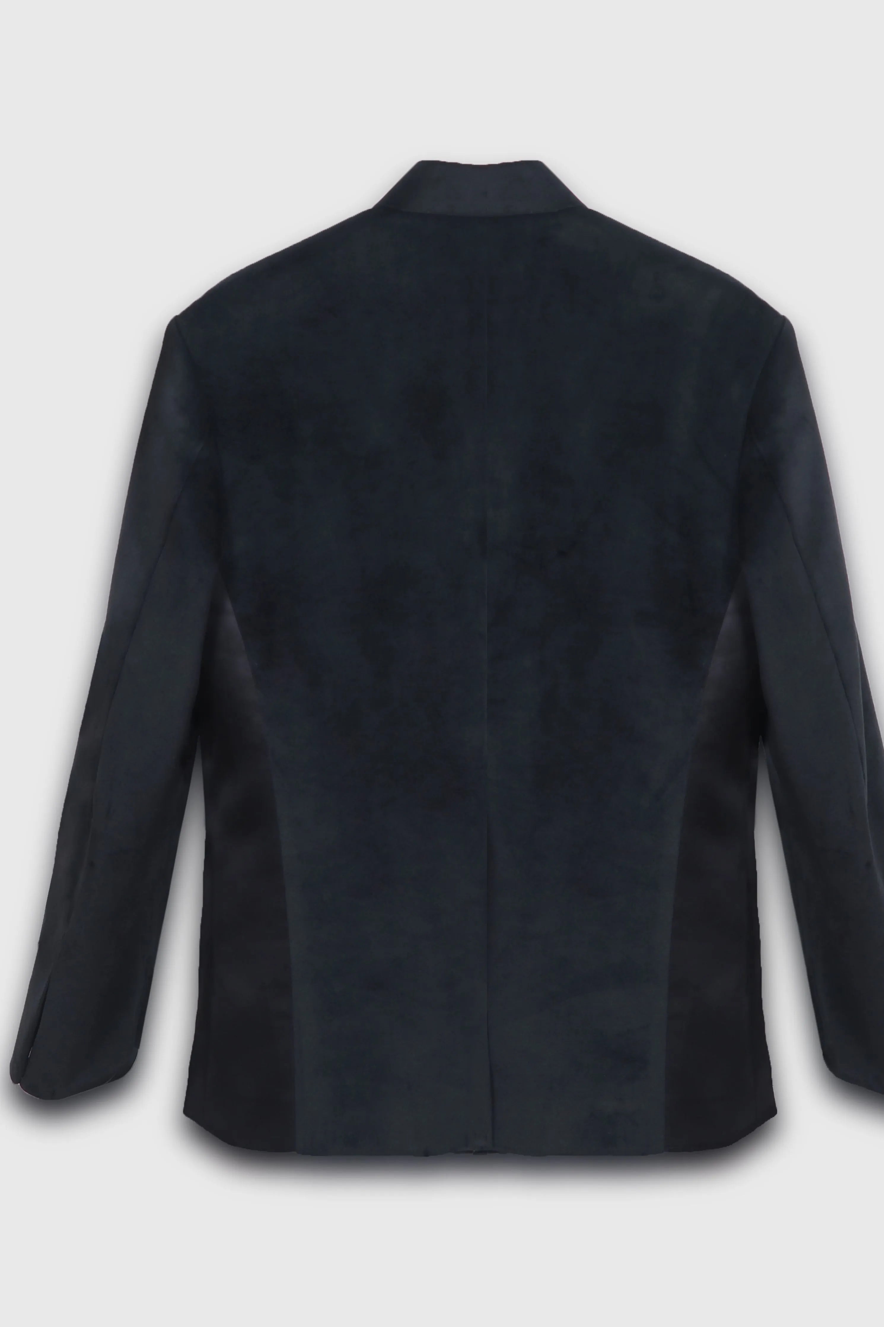 Black Tailored Fit Evening Jacket