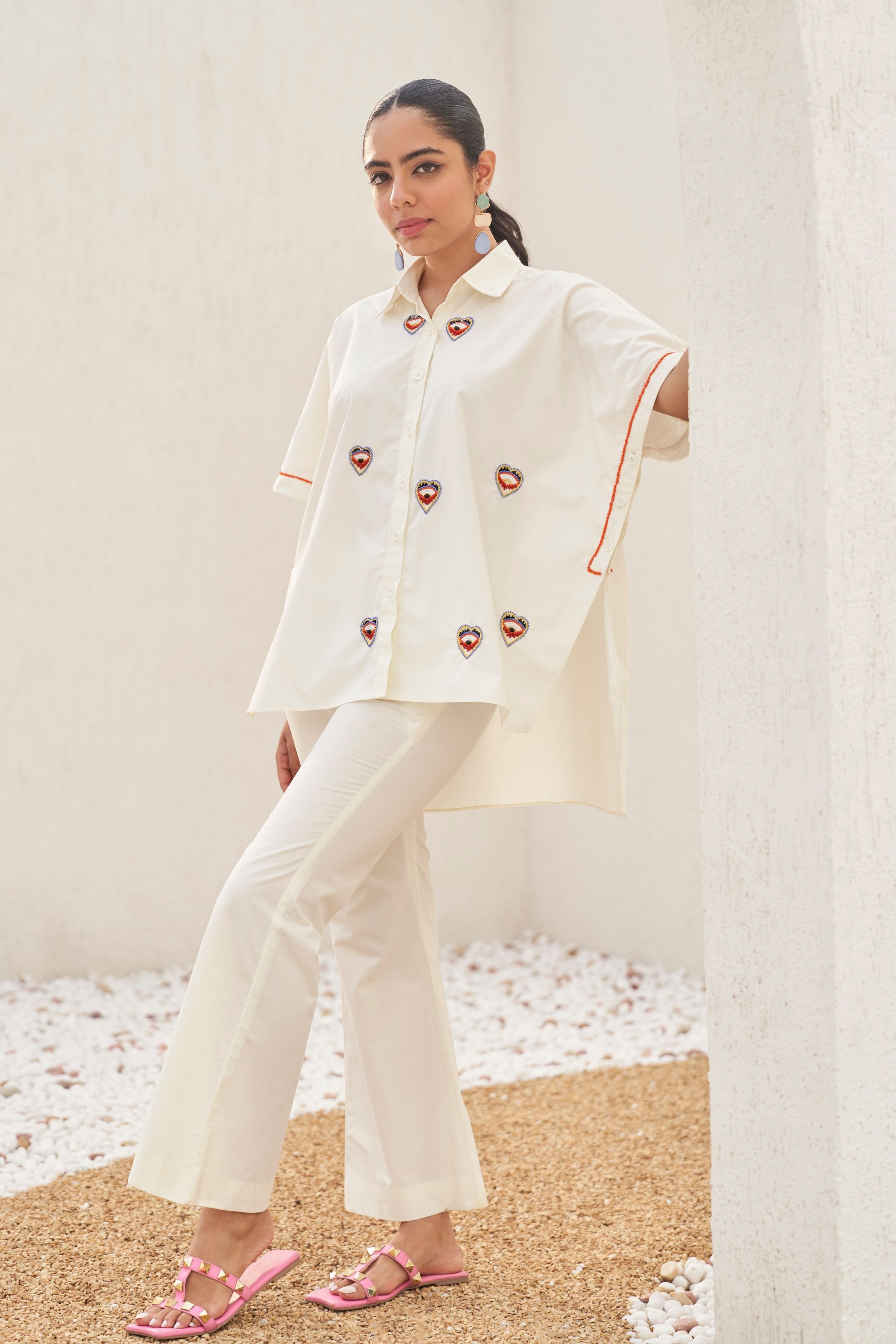 Hamsa Charm  Co-Ord Set