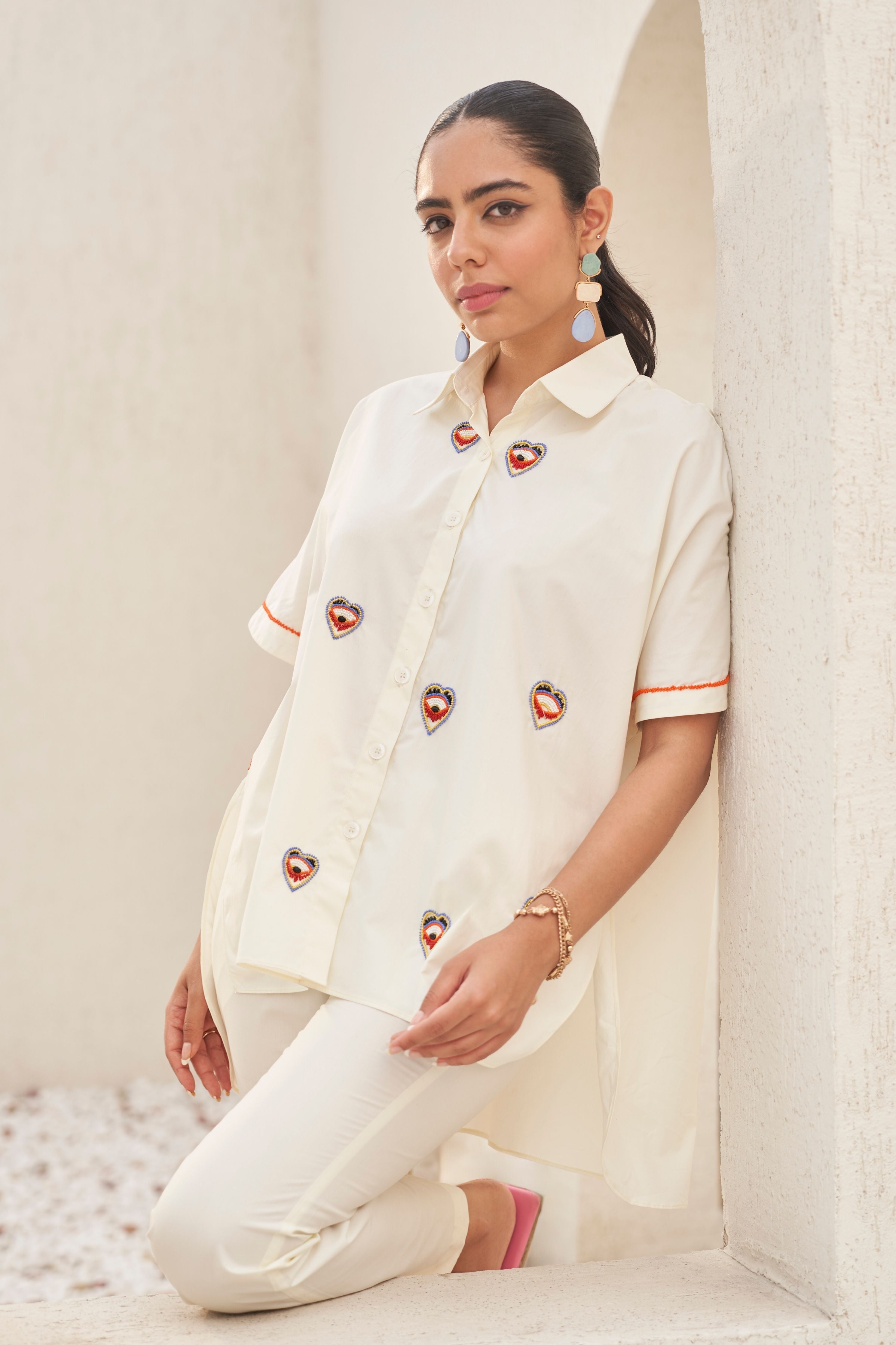 Hamsa Charm  Co-Ord Set