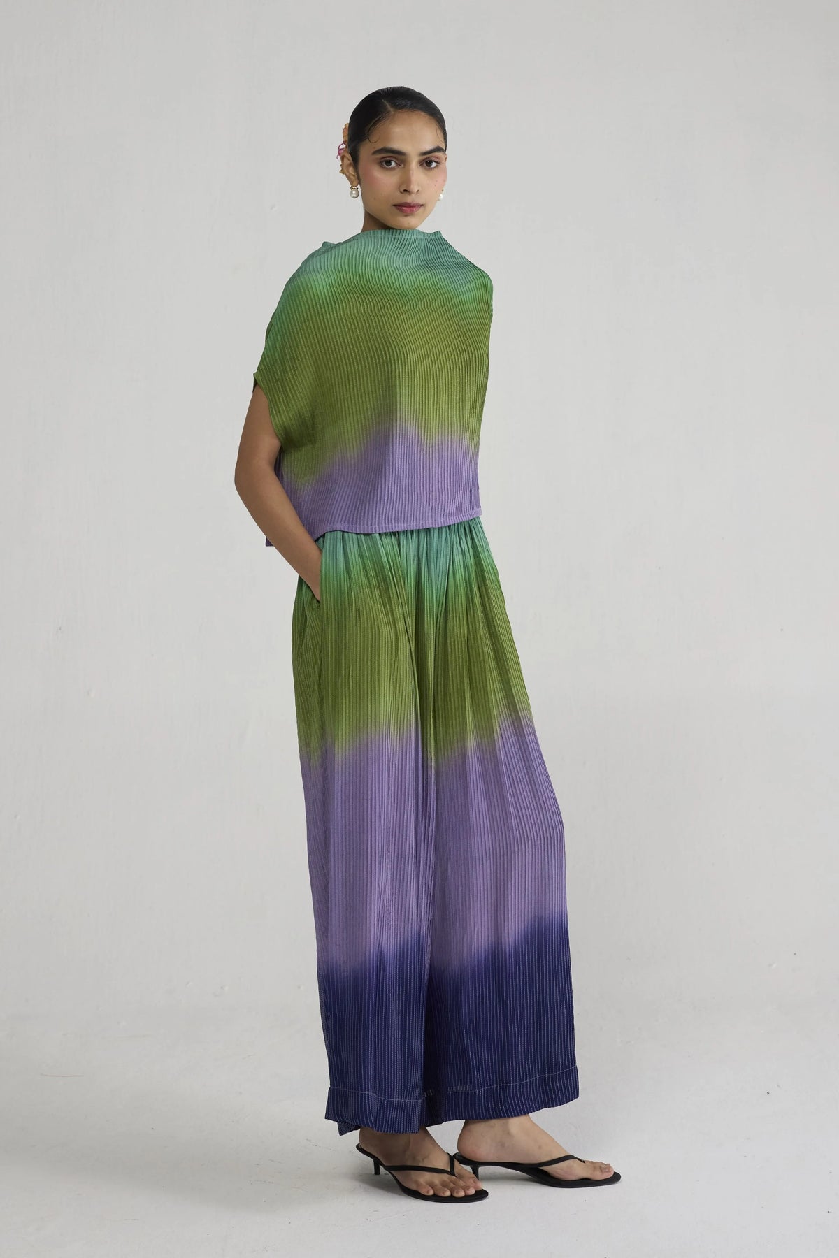 Hana Pintucks Top