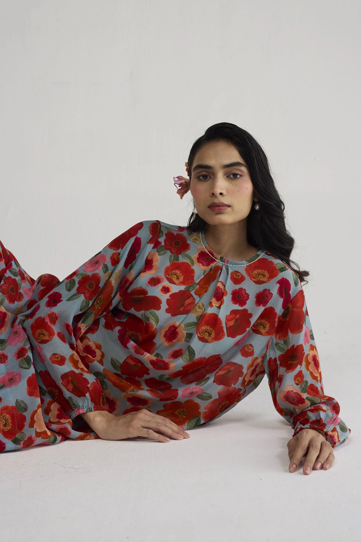 Haruka Crepe Kurta Set