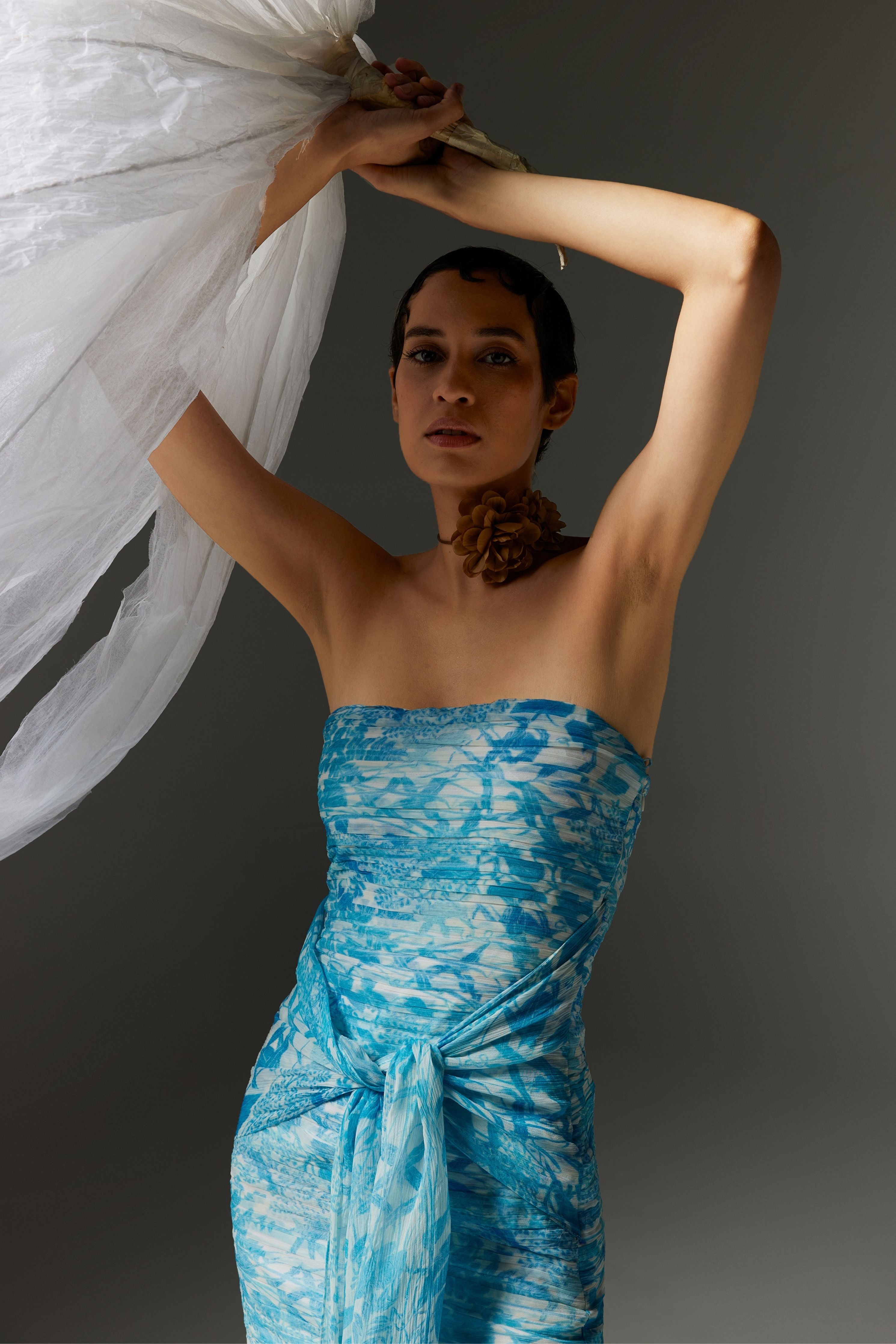 Tal Ruched Tube Dress