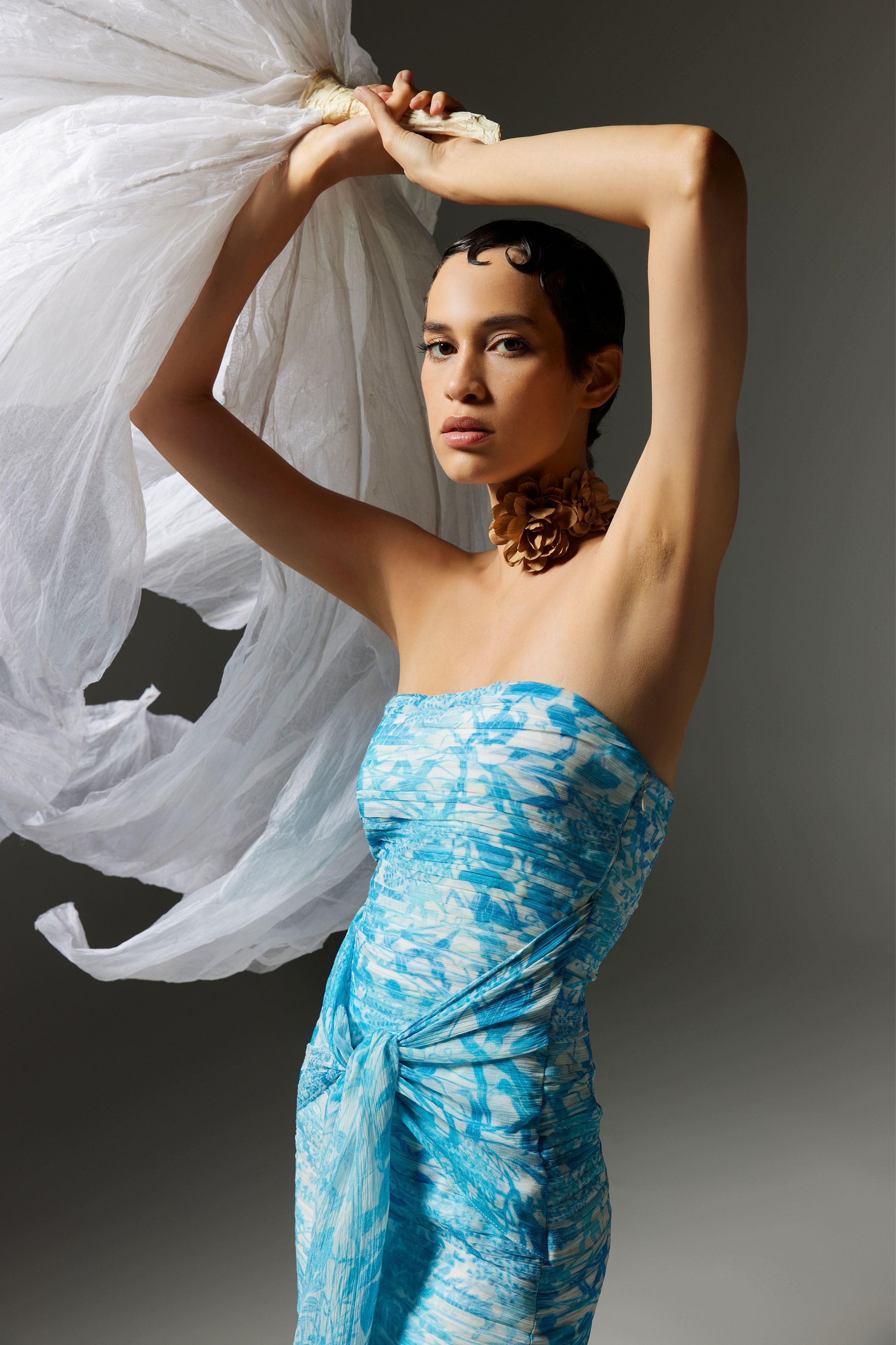 Tal Ruched Tube Dress