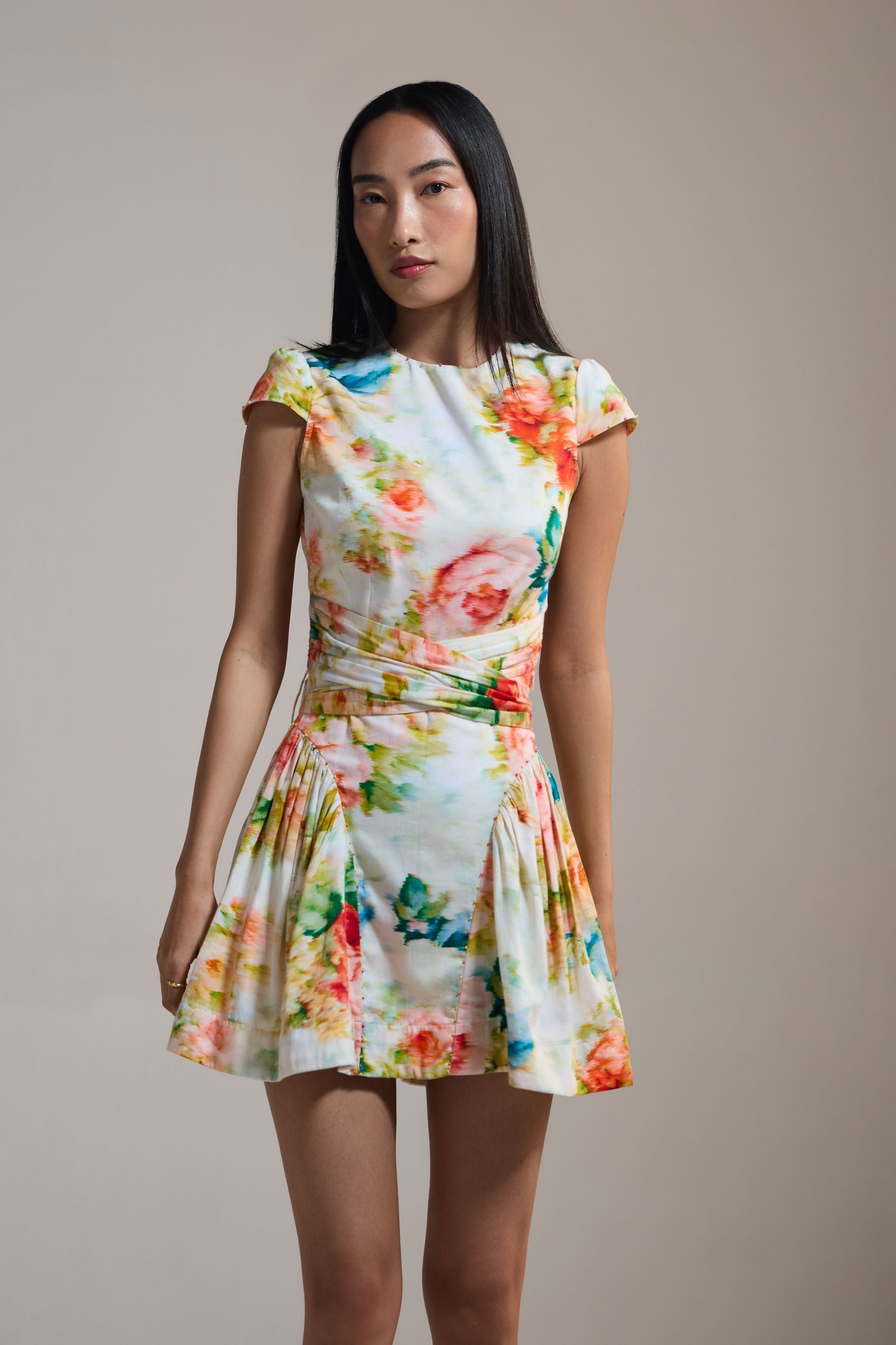 Petal Rush Mini Dress