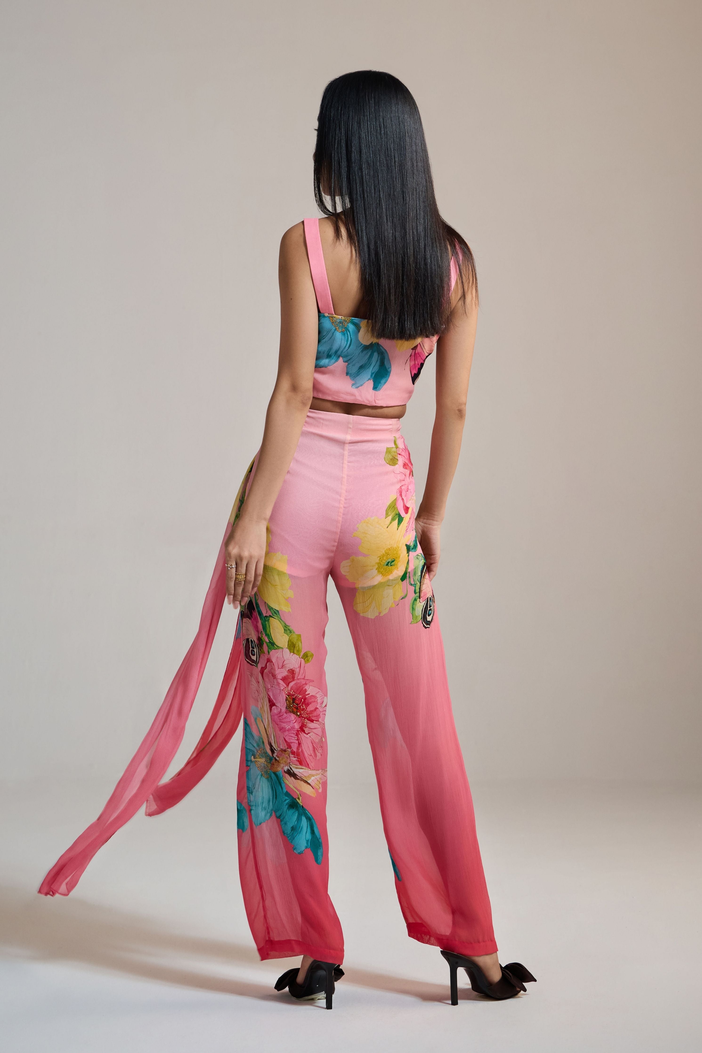Tropical Bloom Bustier