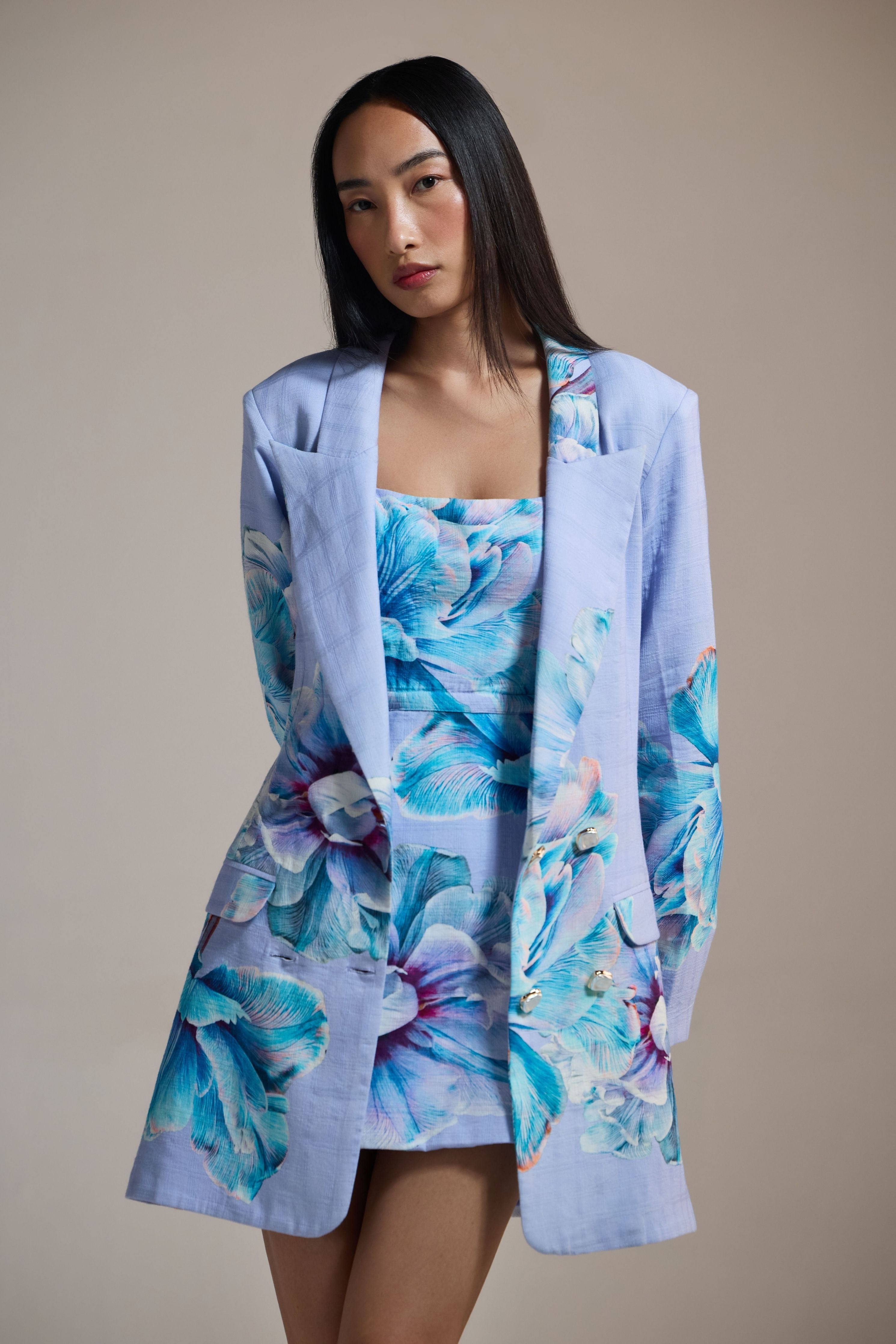 Frosted Petal Coat