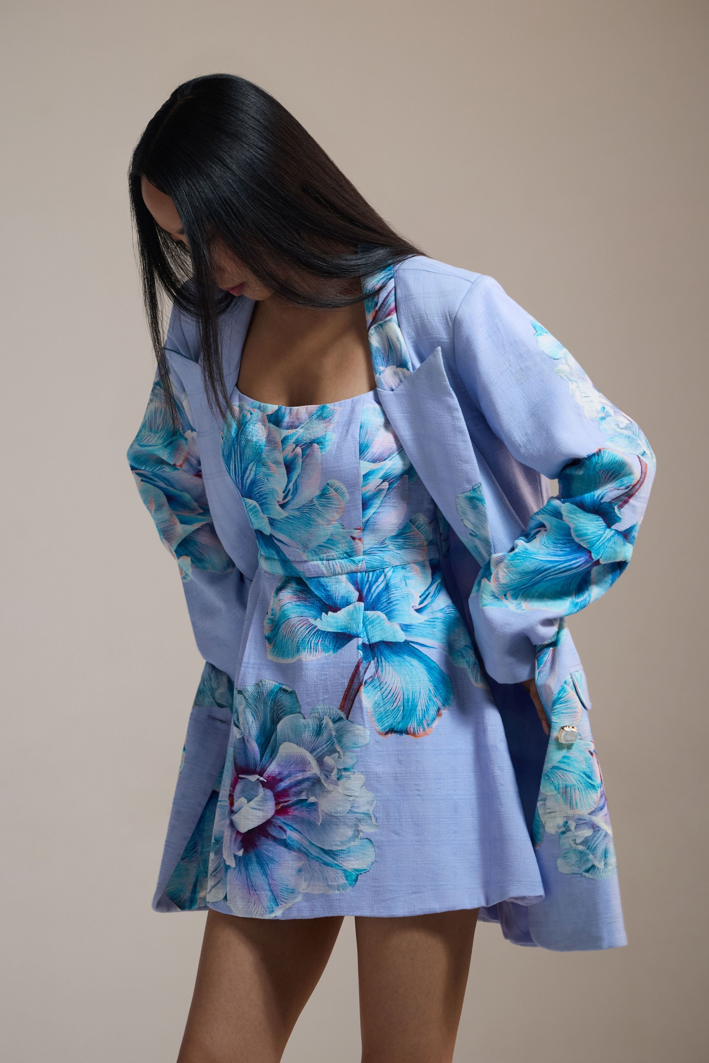Frosted Petal Coat