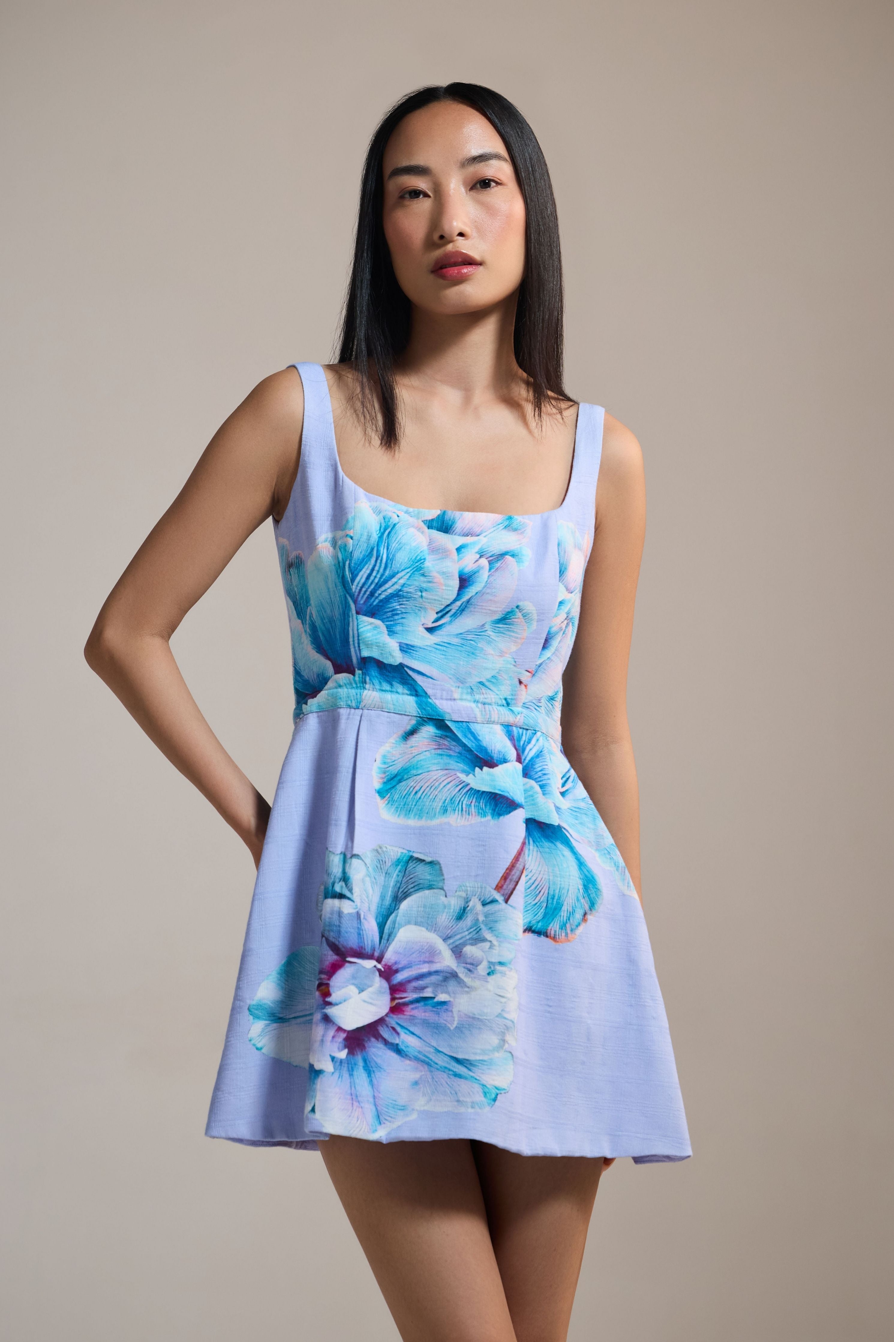Sea Petal Mini Dress