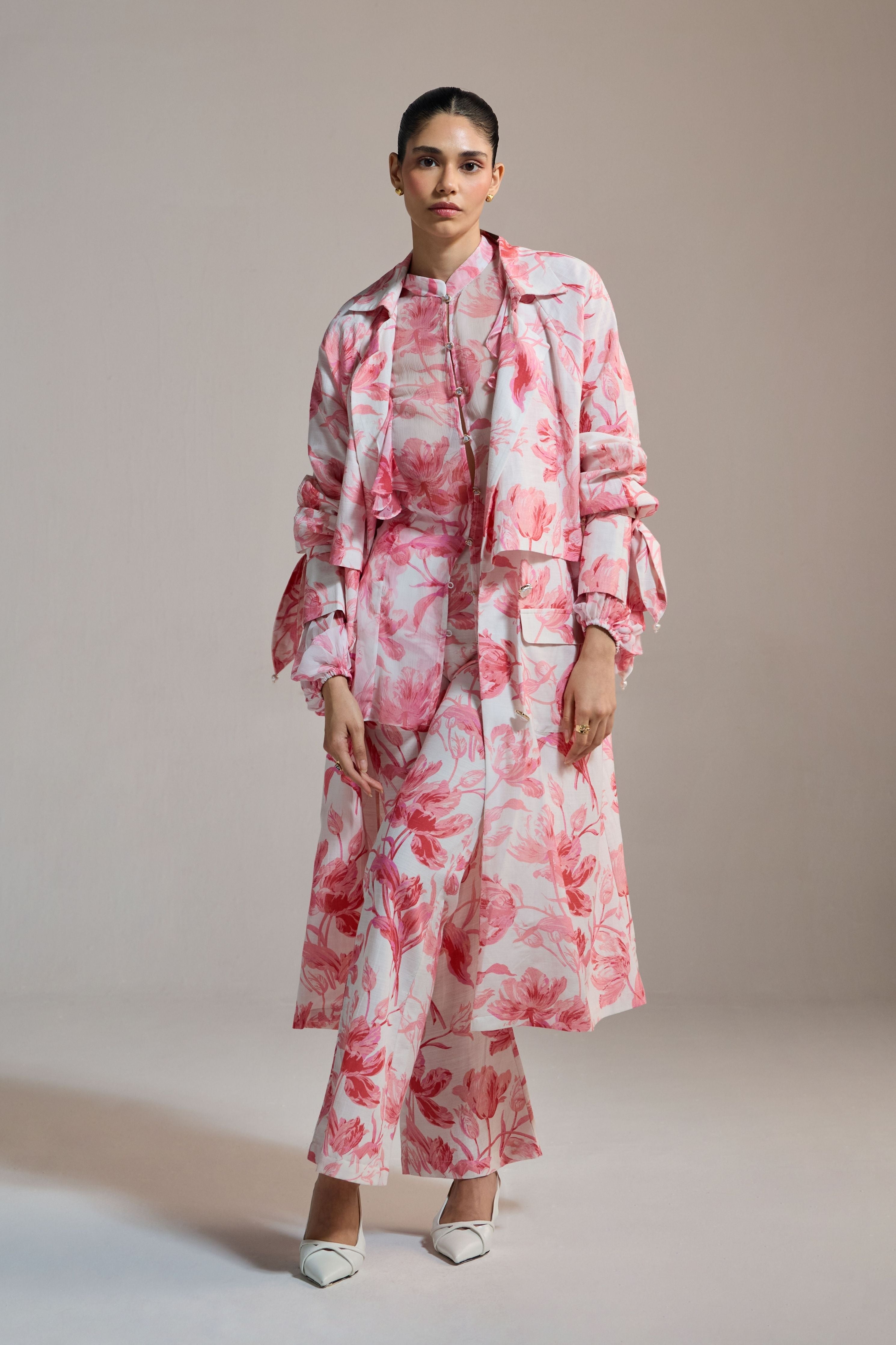 Blush Canopy Coat