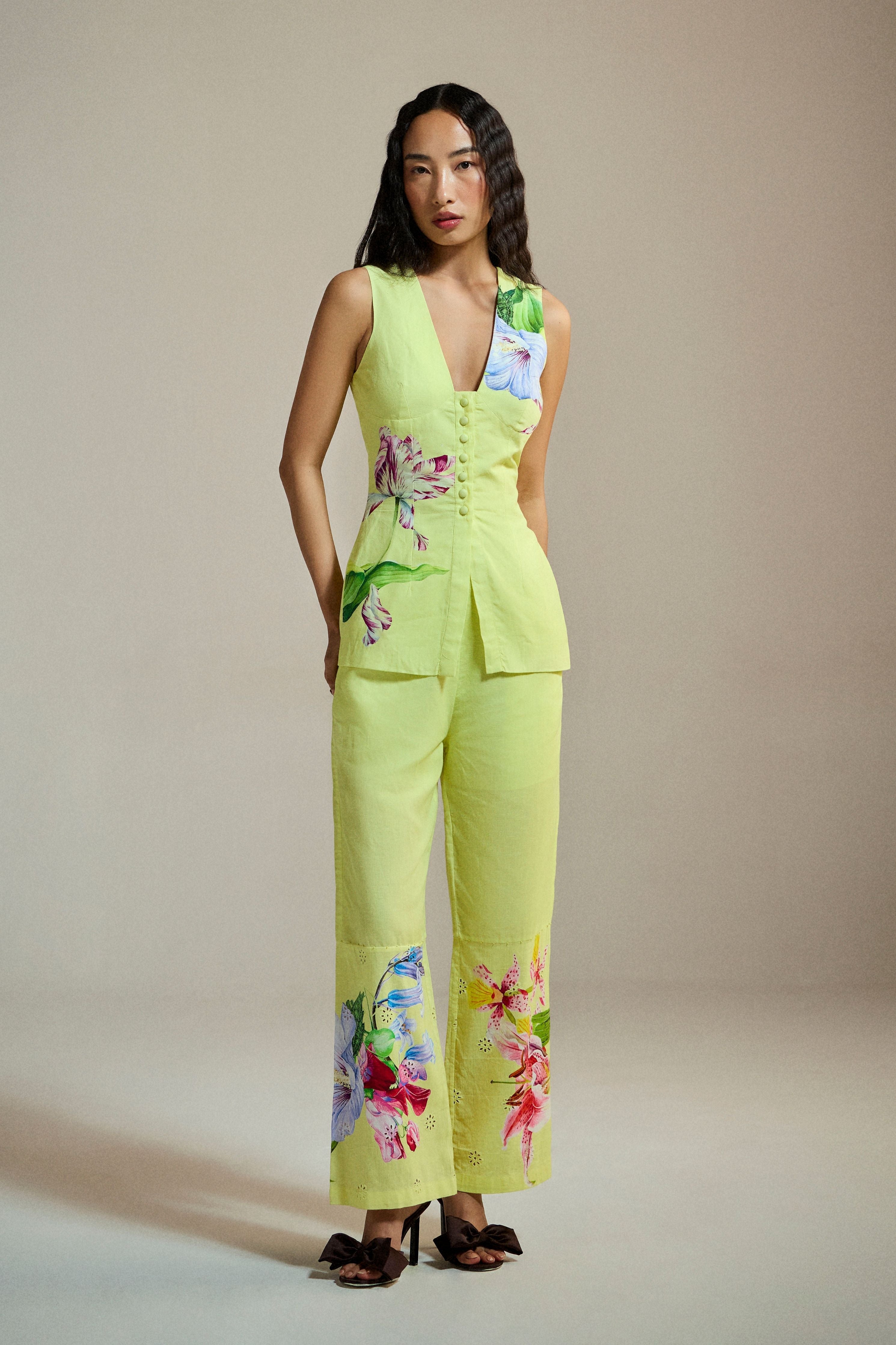Wildflower Hem Trousers