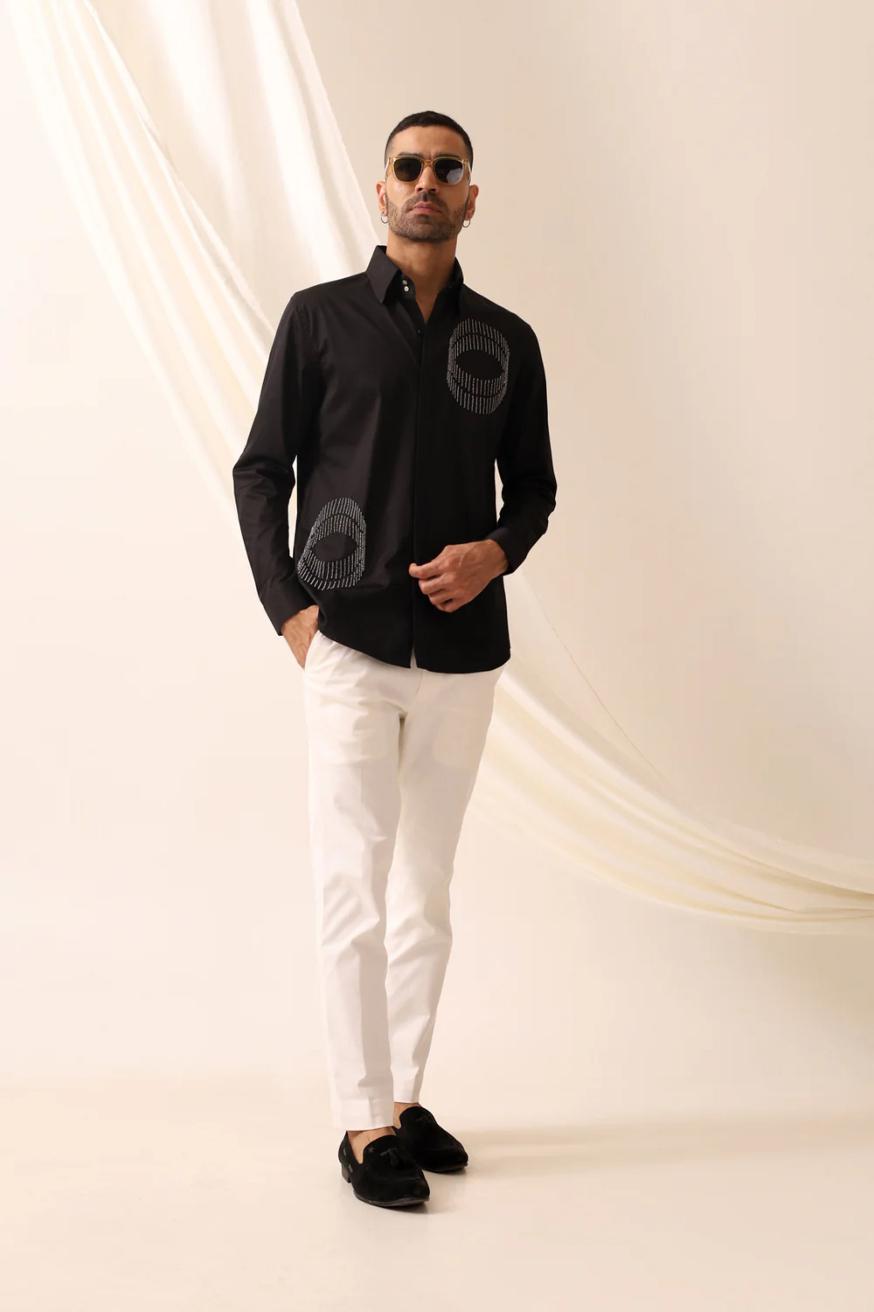 Diffused Black Shirt