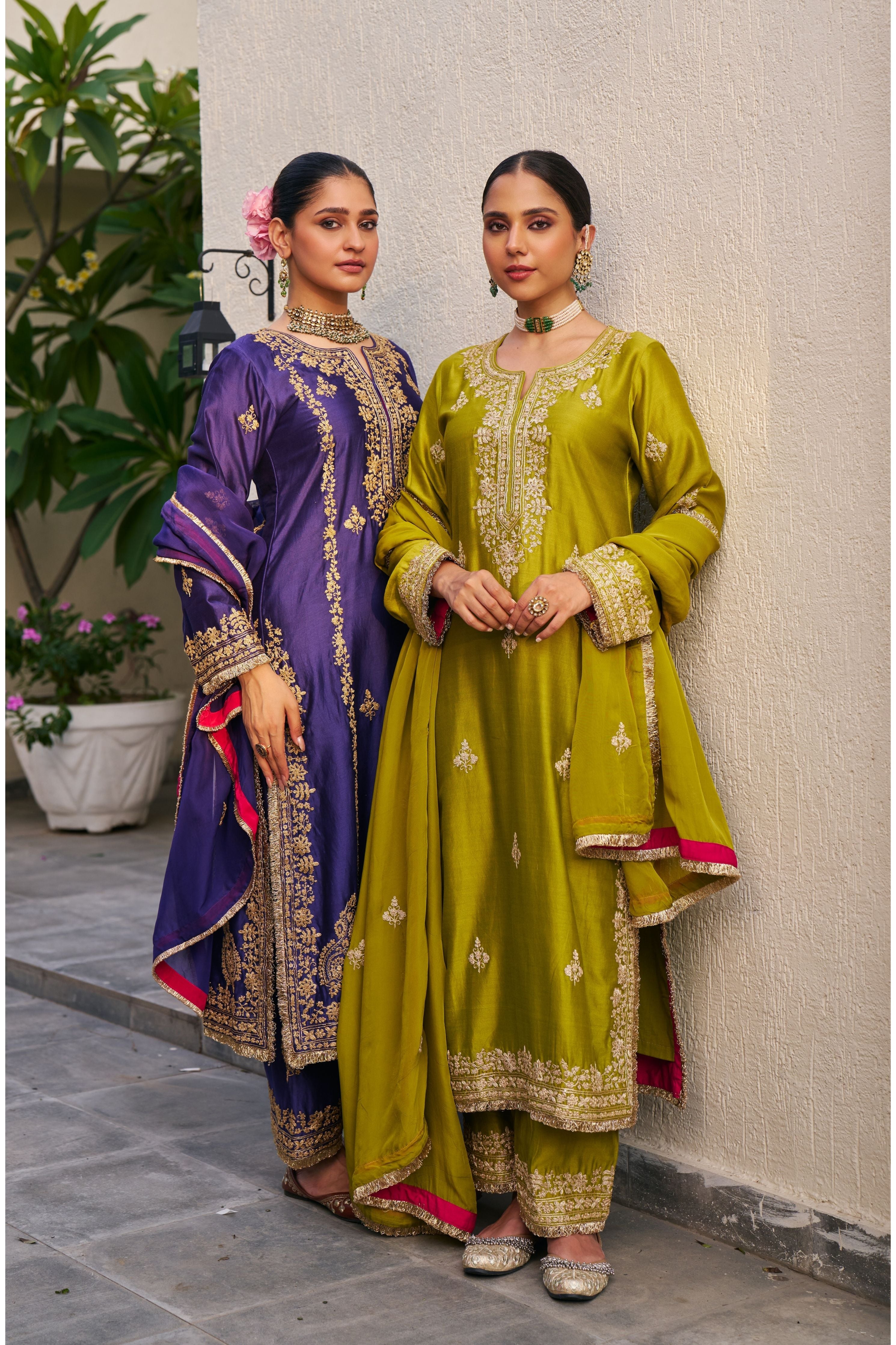 Blue Inayat Kurta Set