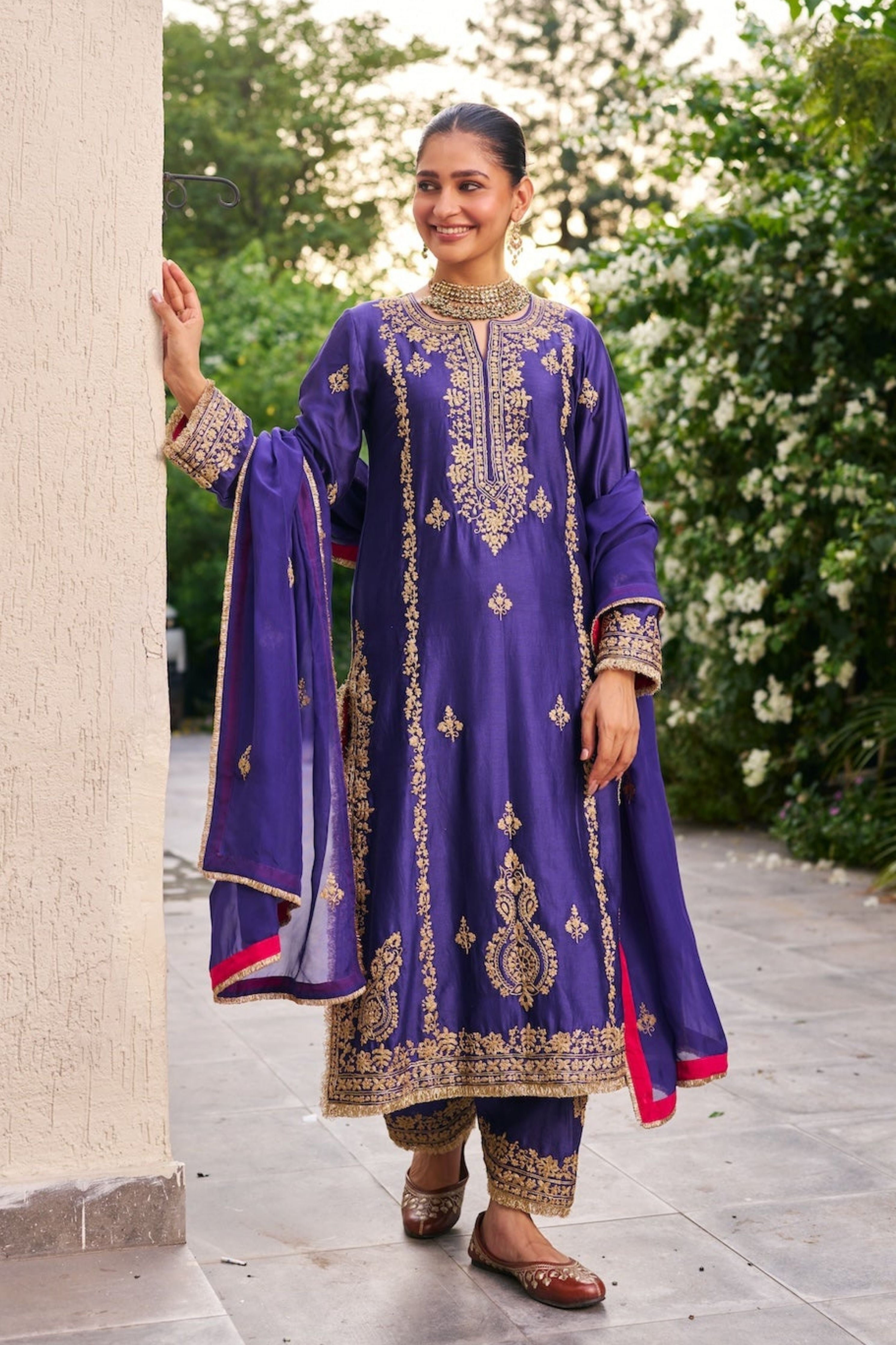 Blue Inayat Kurta Set