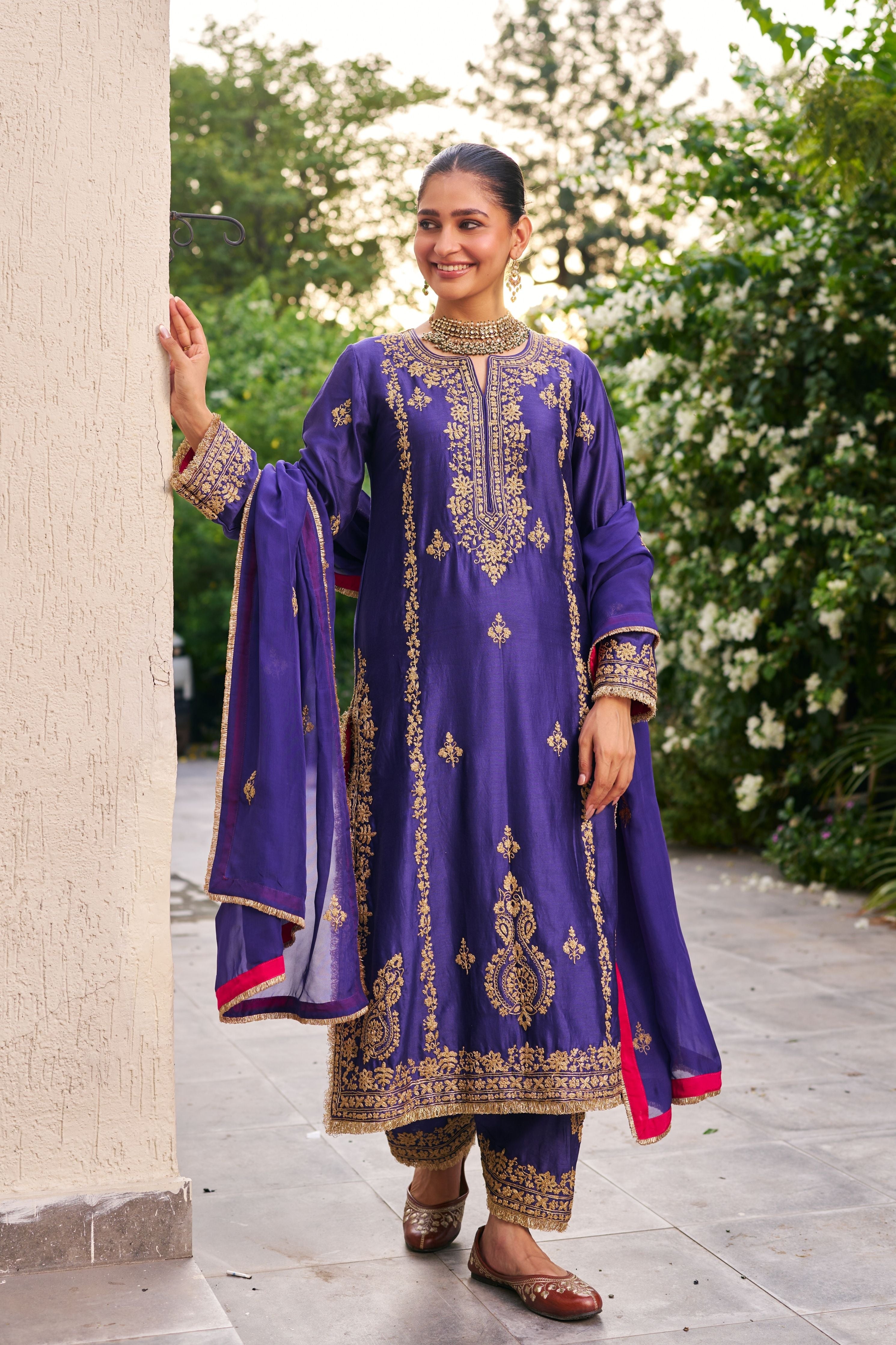 Blue Inayat Kurta Set