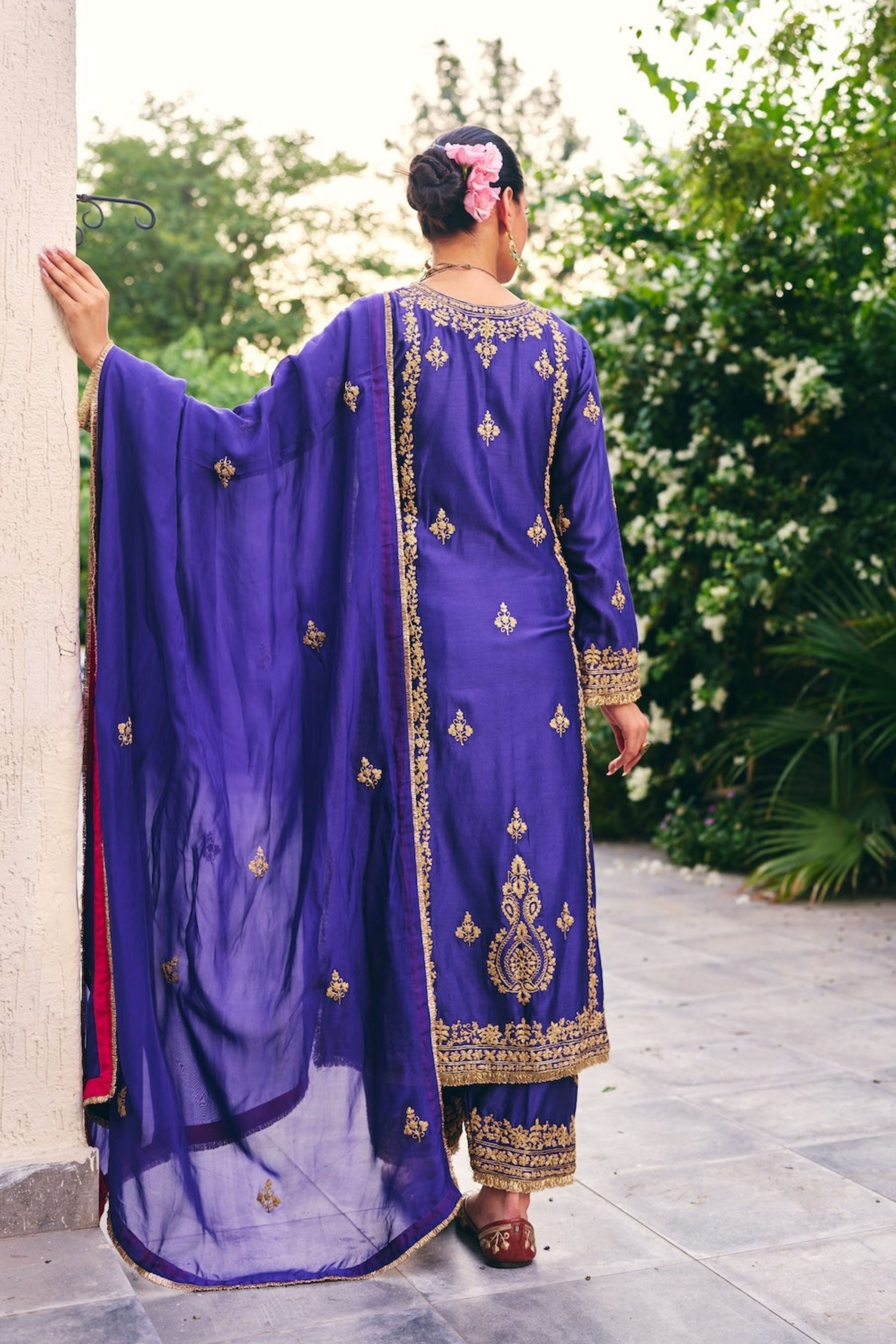 Blue Inayat Kurta Set