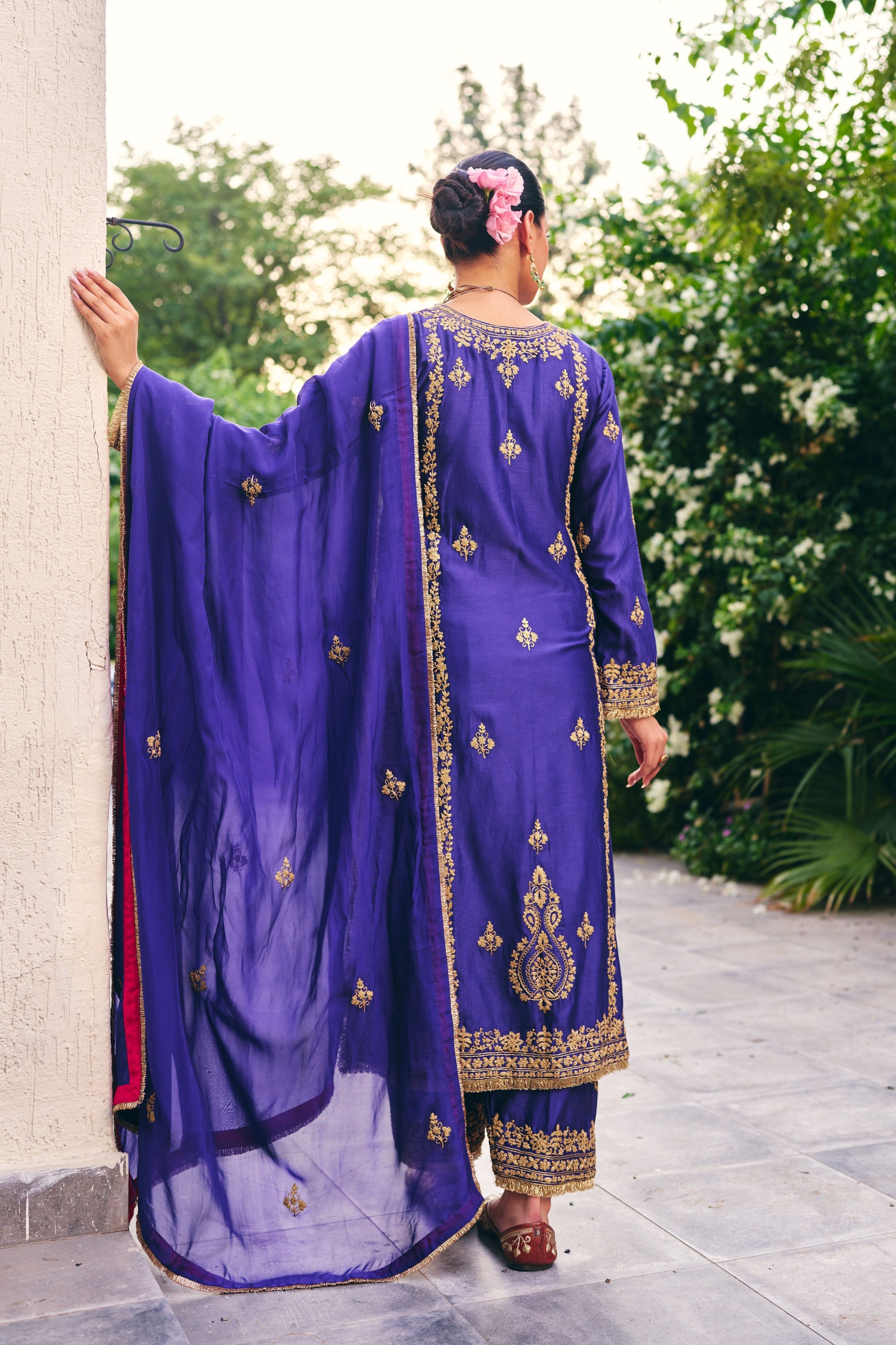 Blue Inayat Kurta Set