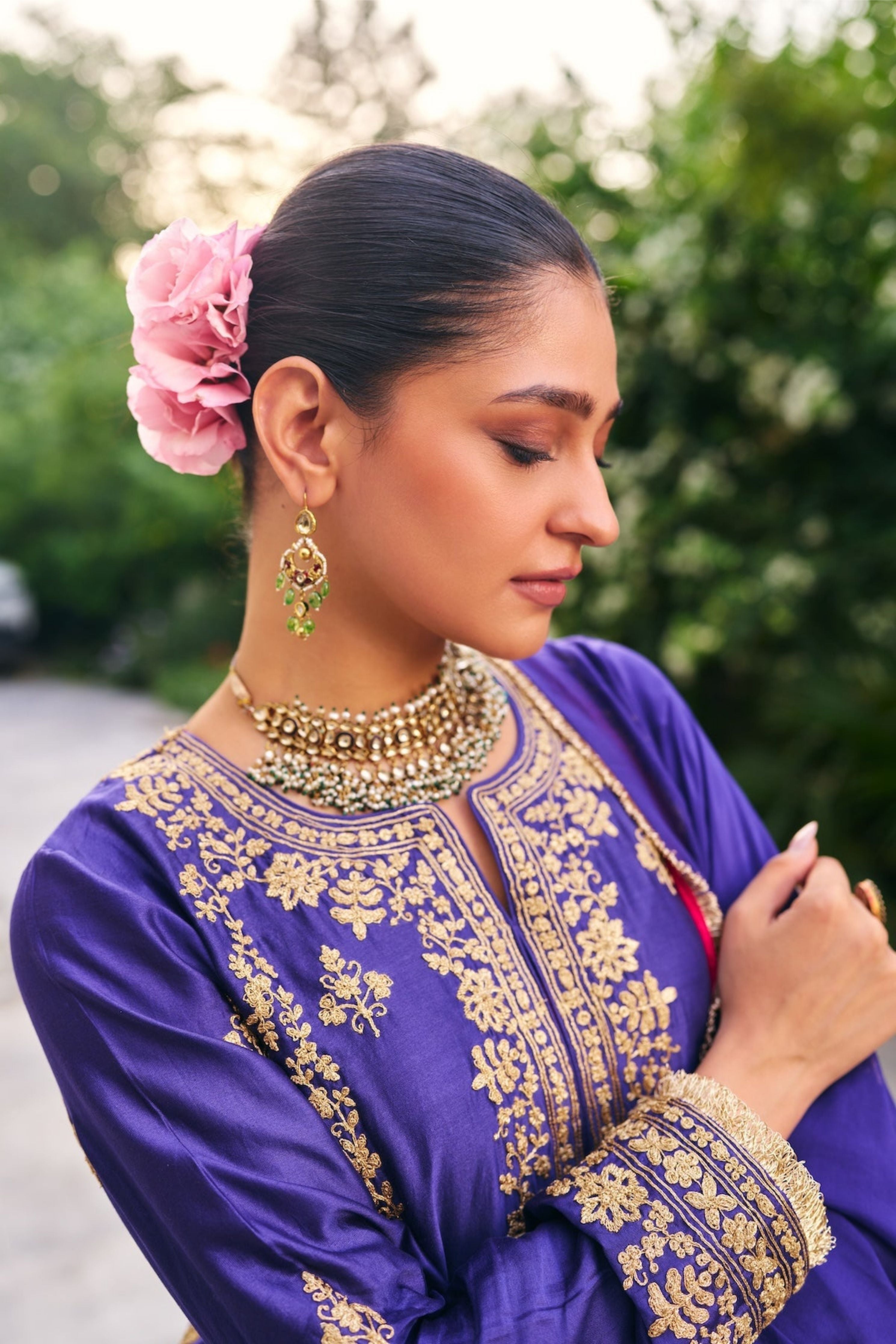 Blue Inayat Kurta Set