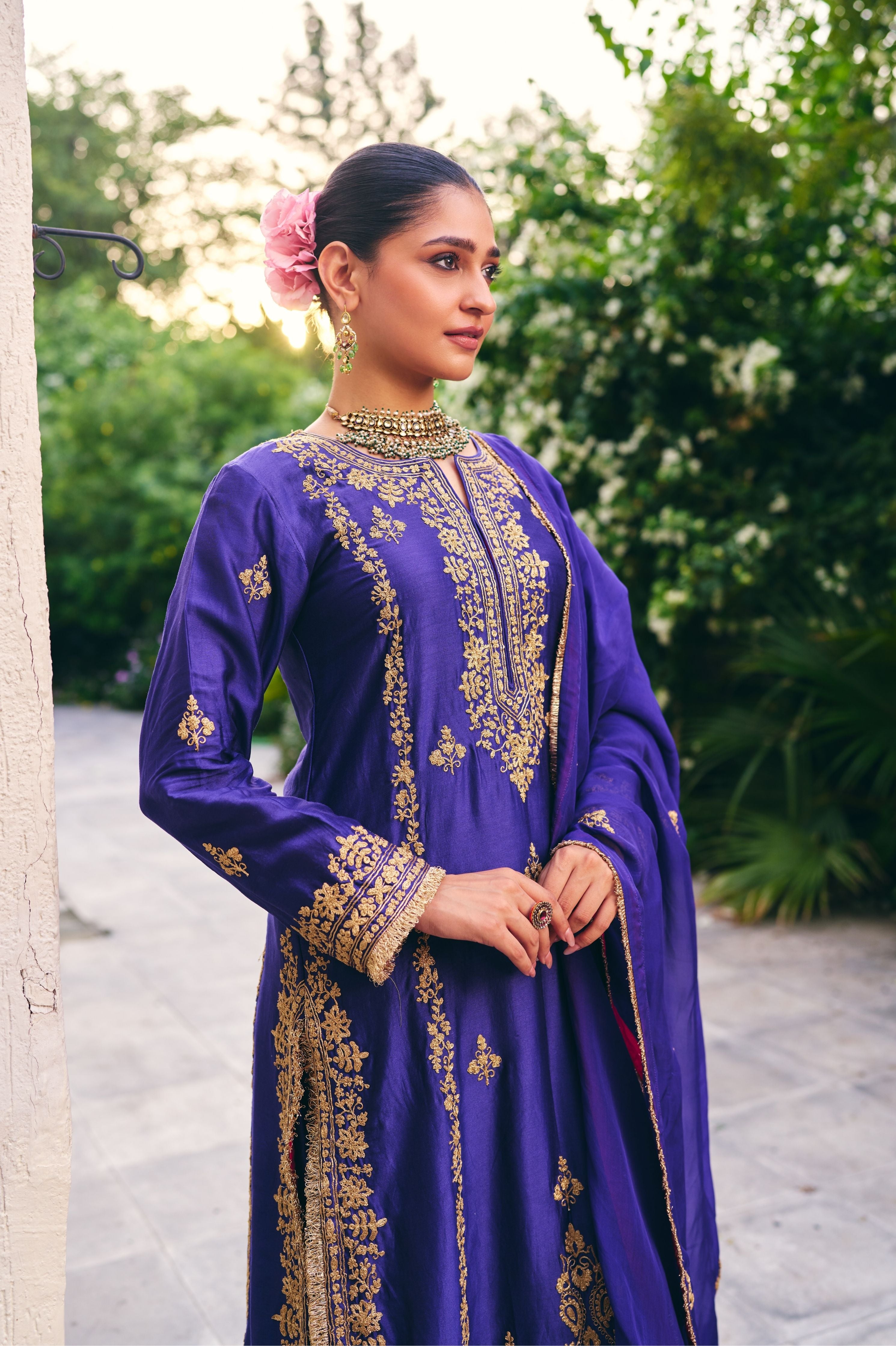 Blue Inayat Kurta Set