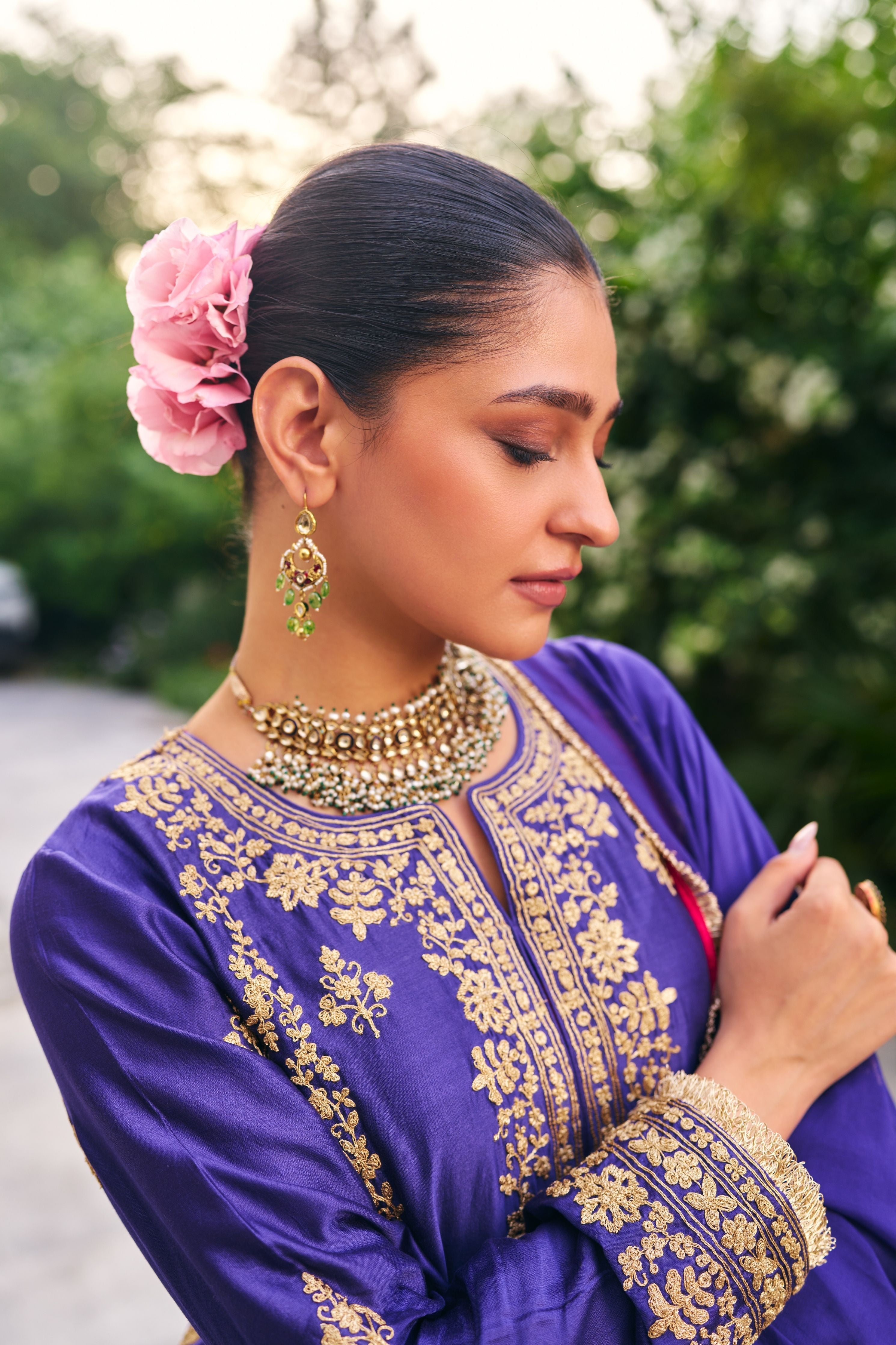 Blue Inayat Kurta Set