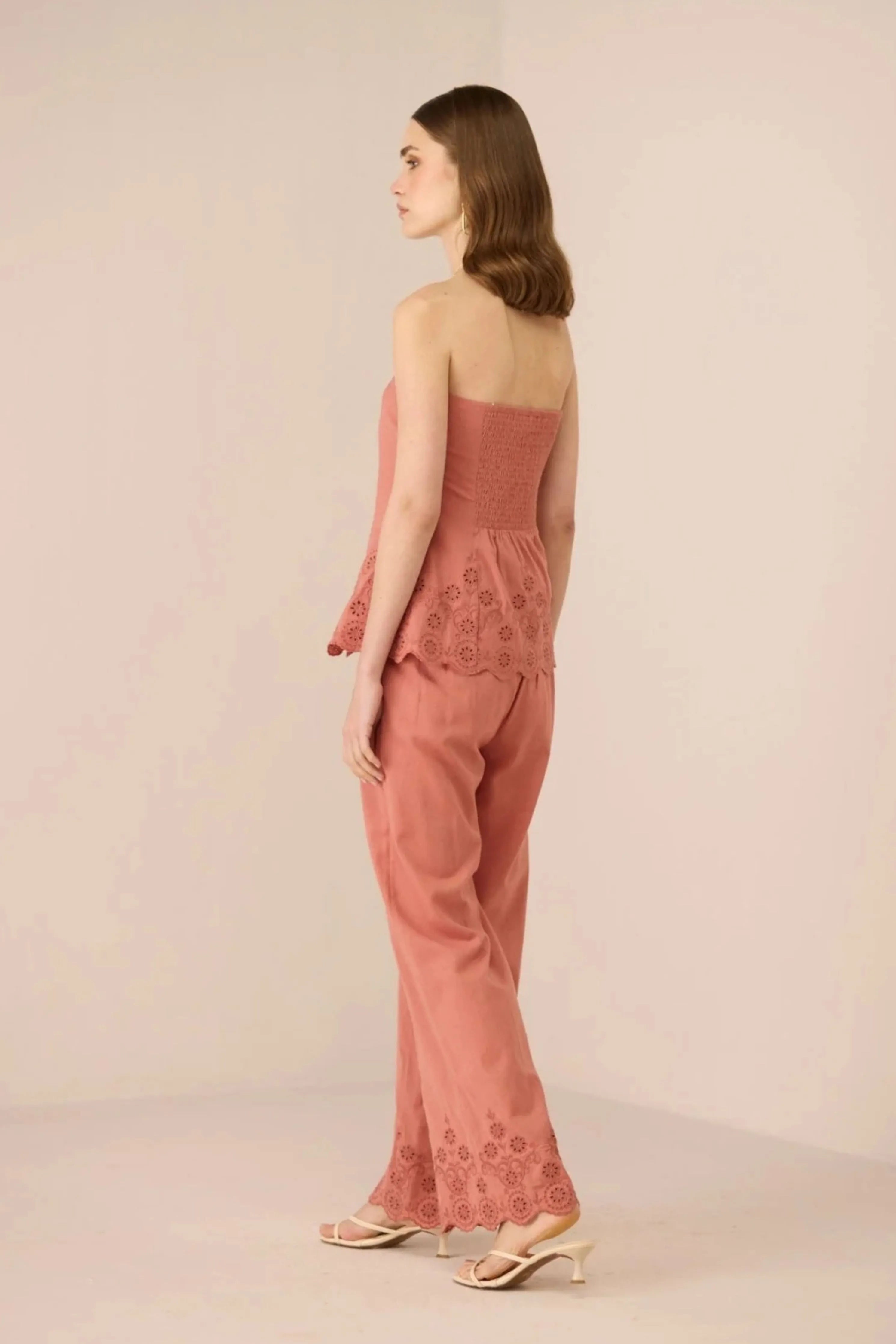 Kaia Coral Pink Co-Ord Set