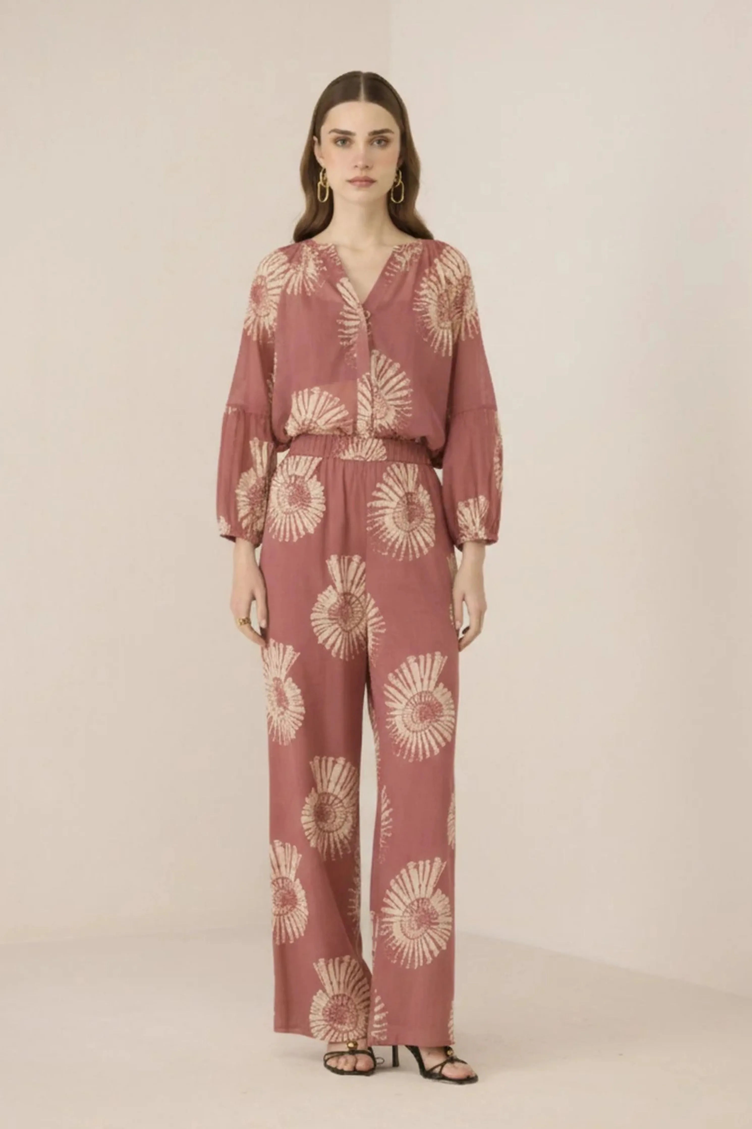 Chelsea Nautilus Rose Co-Ord Set