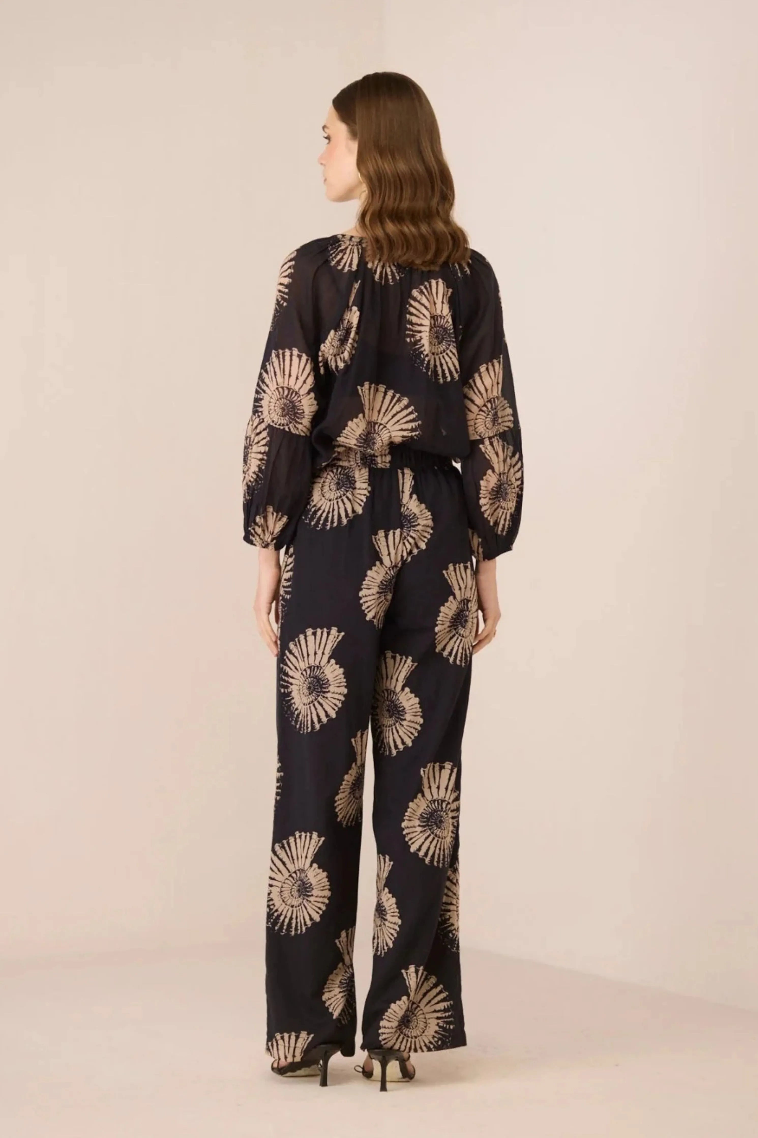Chelsea Nautilus Black Co-Ord Set