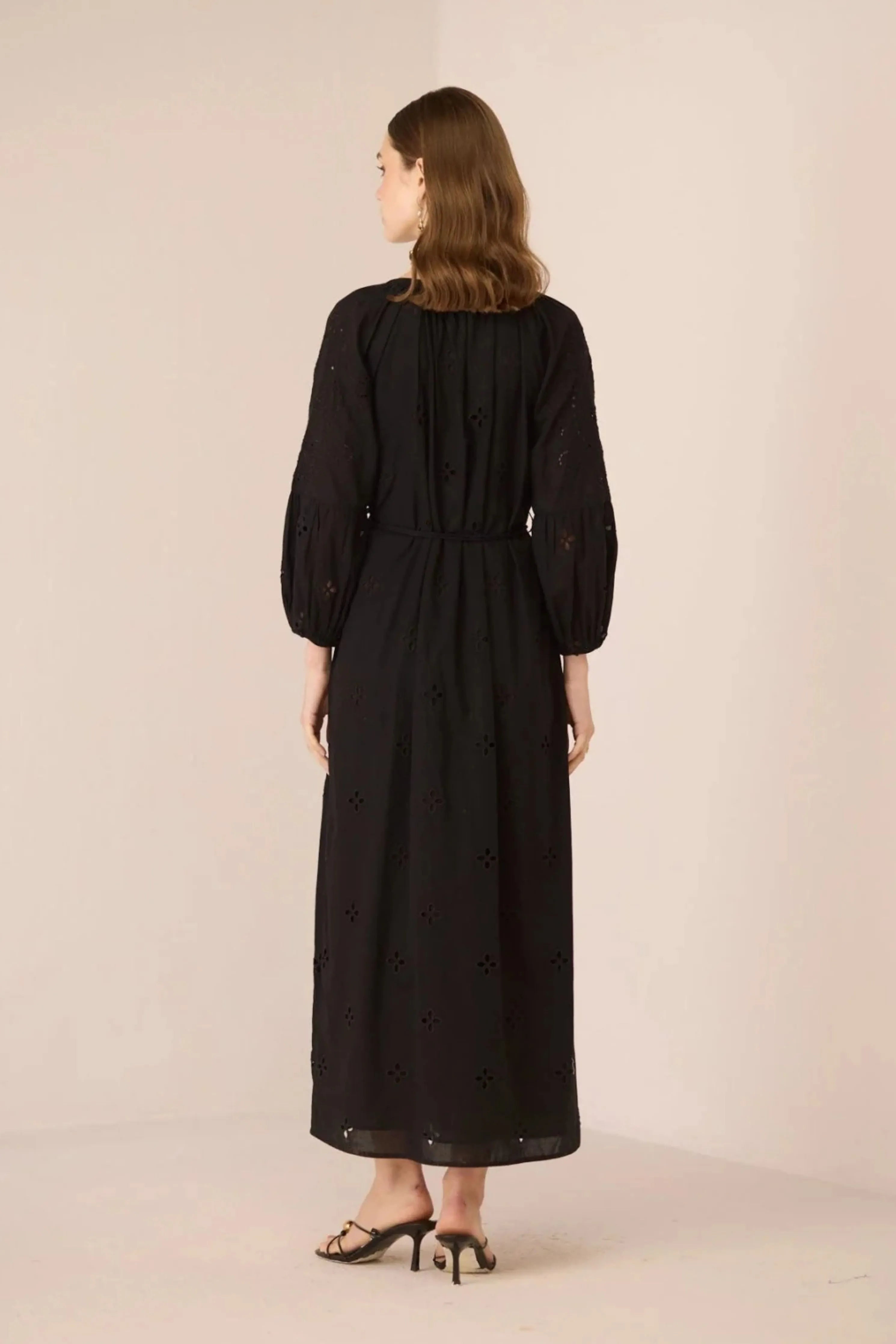 Piper Black Maxi Dress