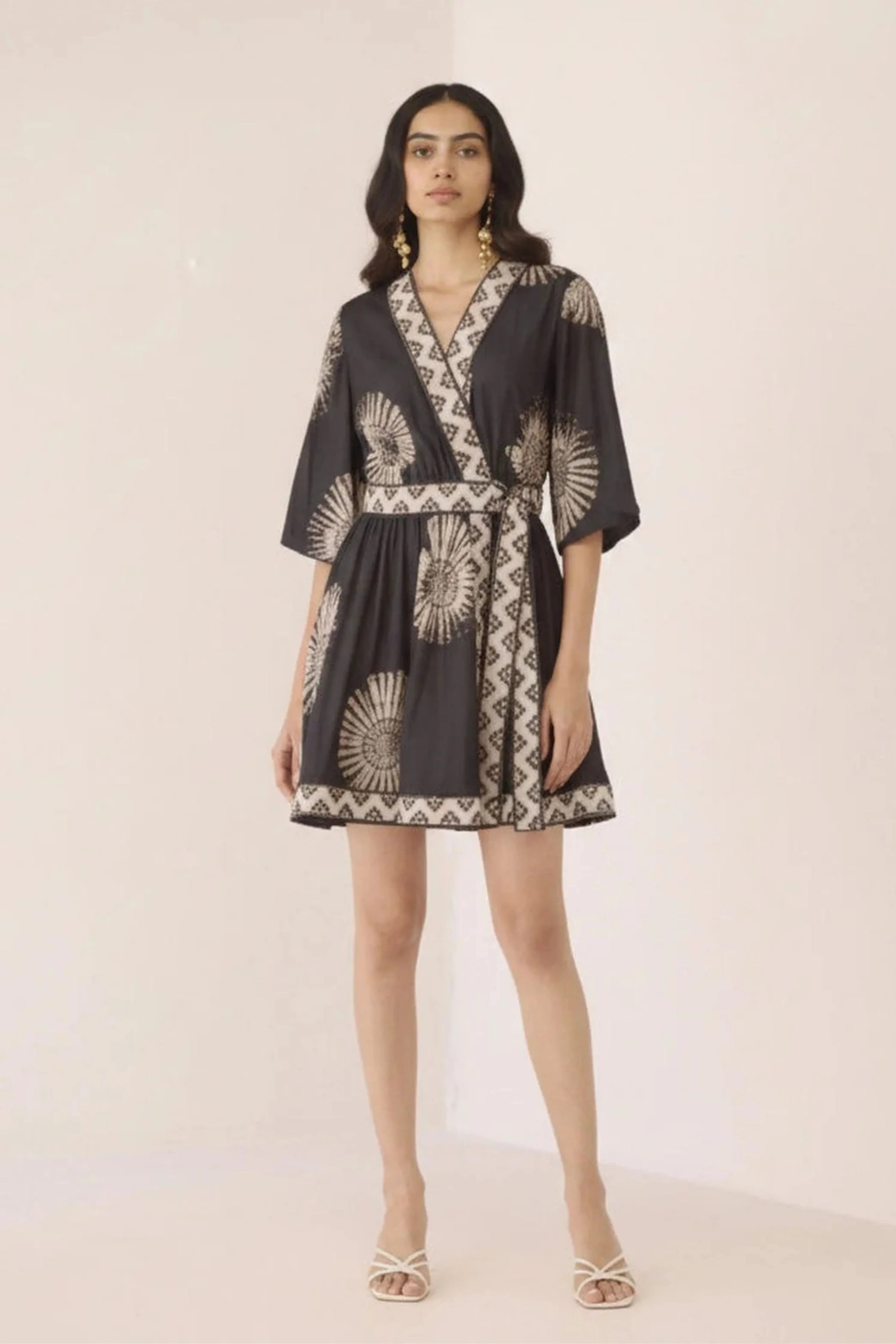 Marlin Black Mini Dress