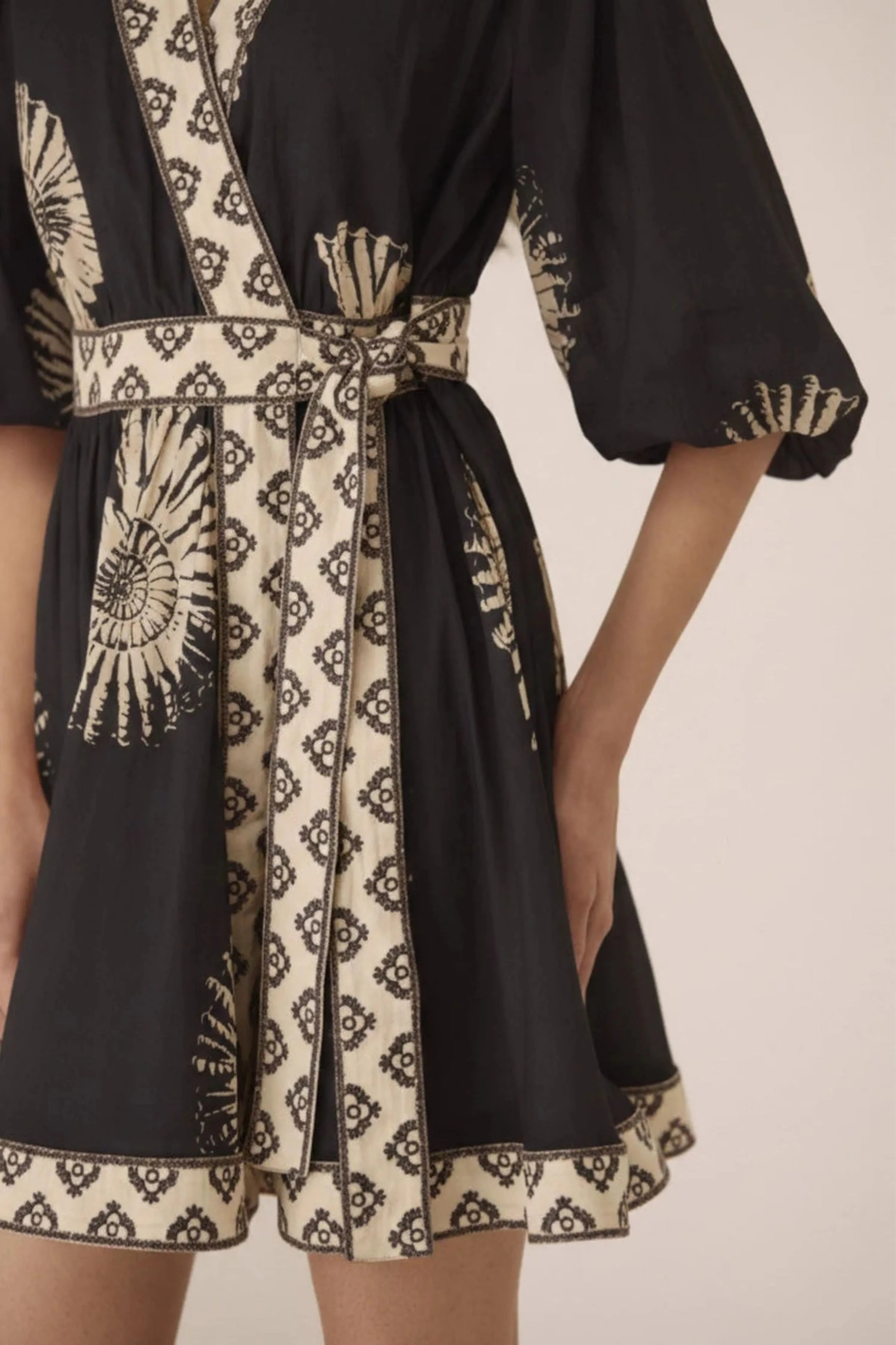 Marlin Black Mini Dress
