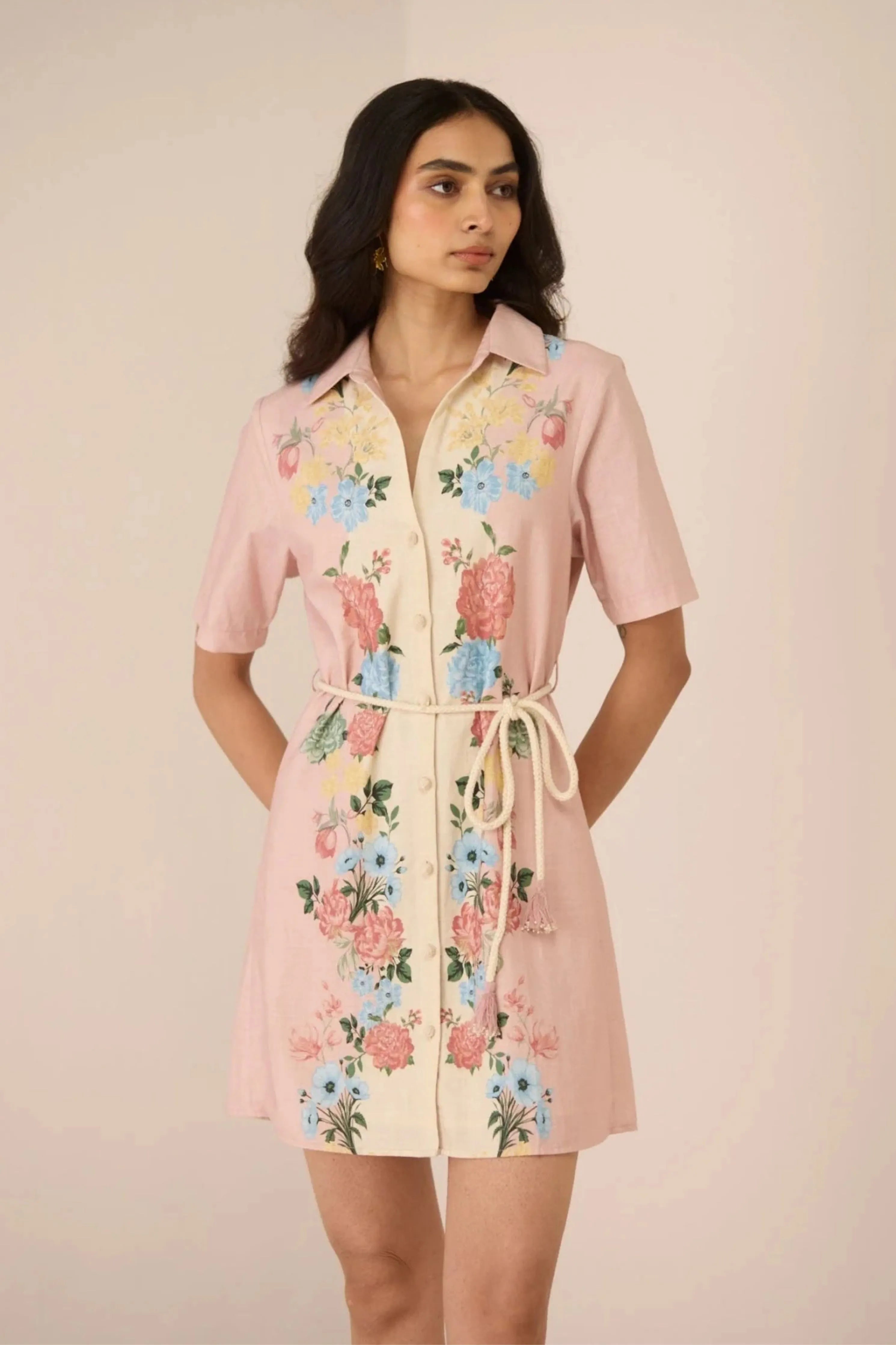 Shea Blush Mini Dress