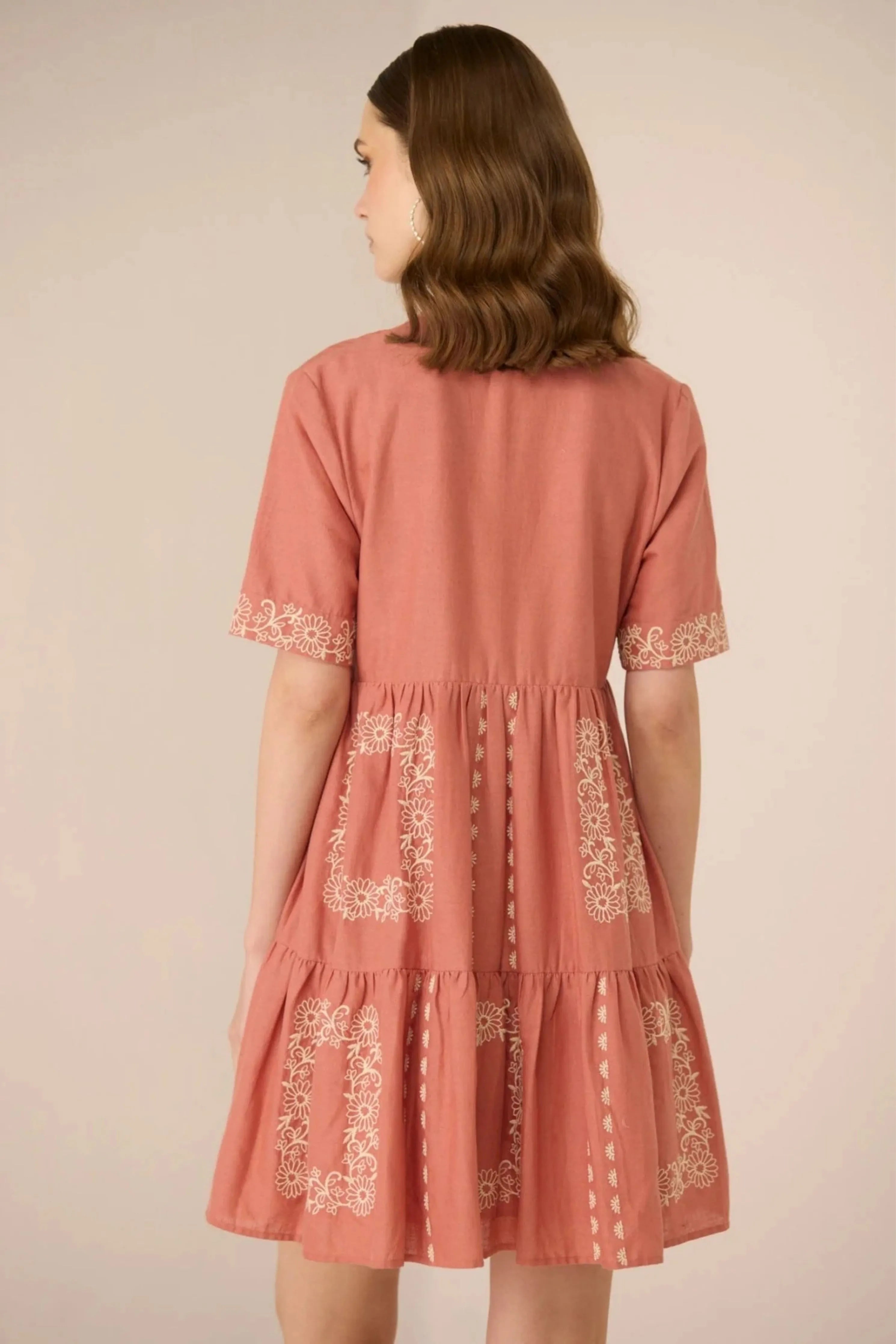 Grace Rose Mini Dress