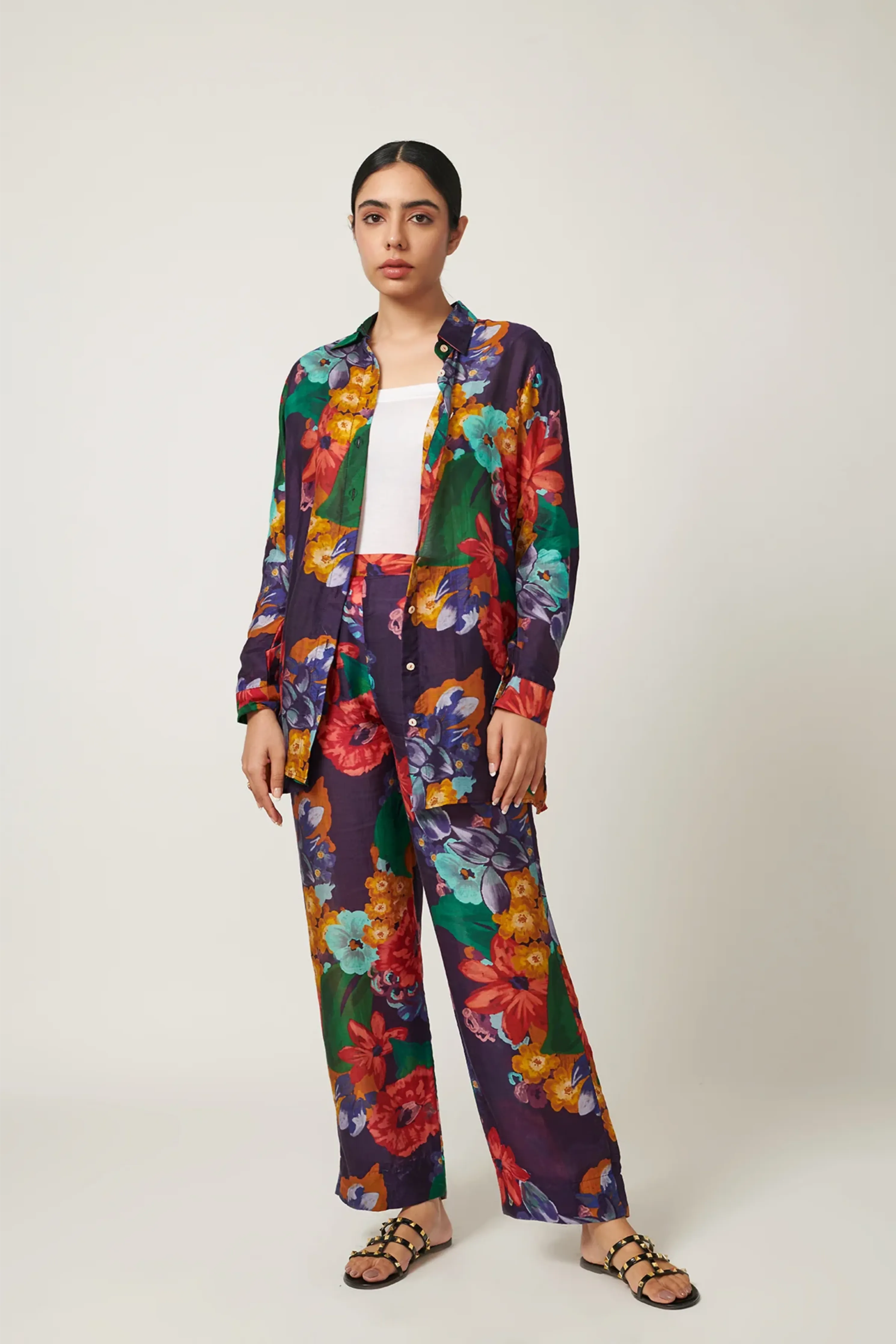 Songs Of Summer Purple Co-ord Set
