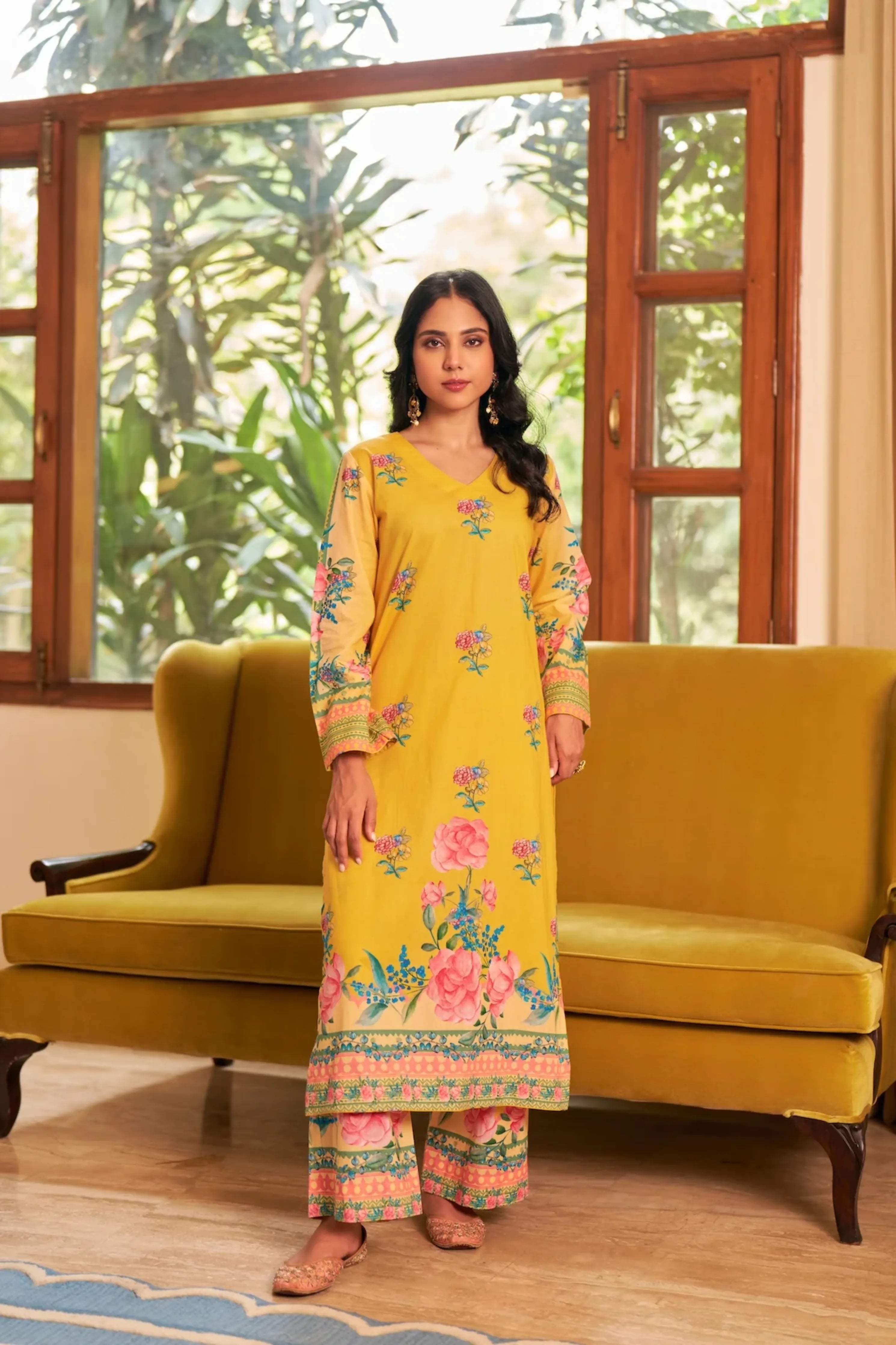 Yellow Kurta Set