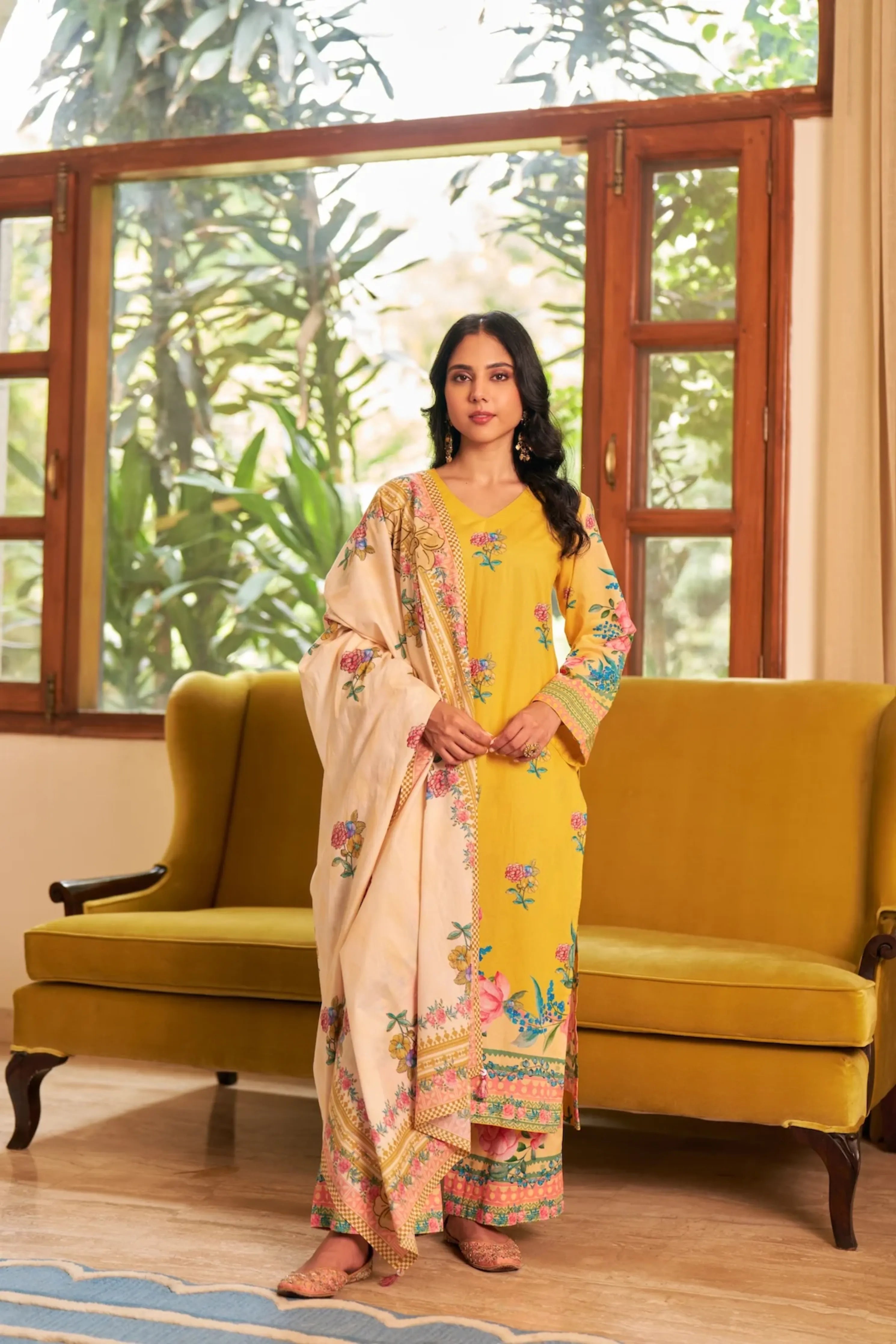 Yellow Kurta Set
