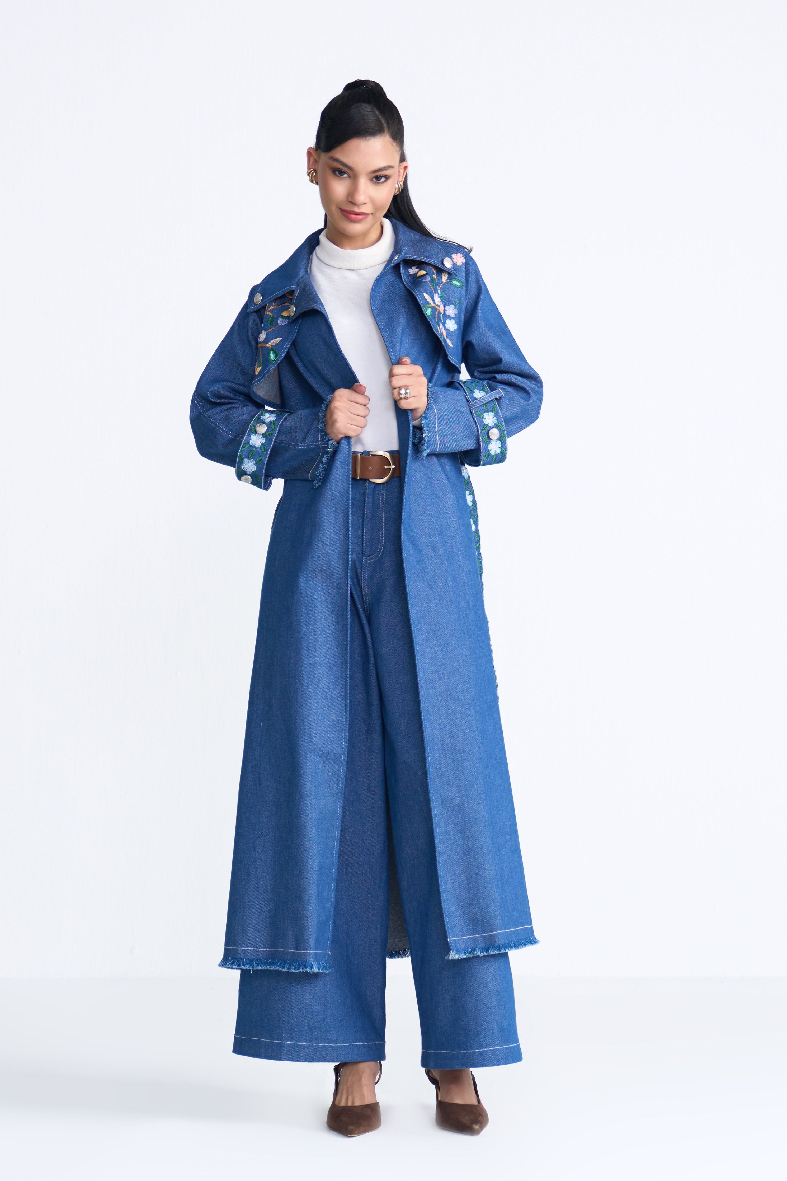 Clover Trench Coat