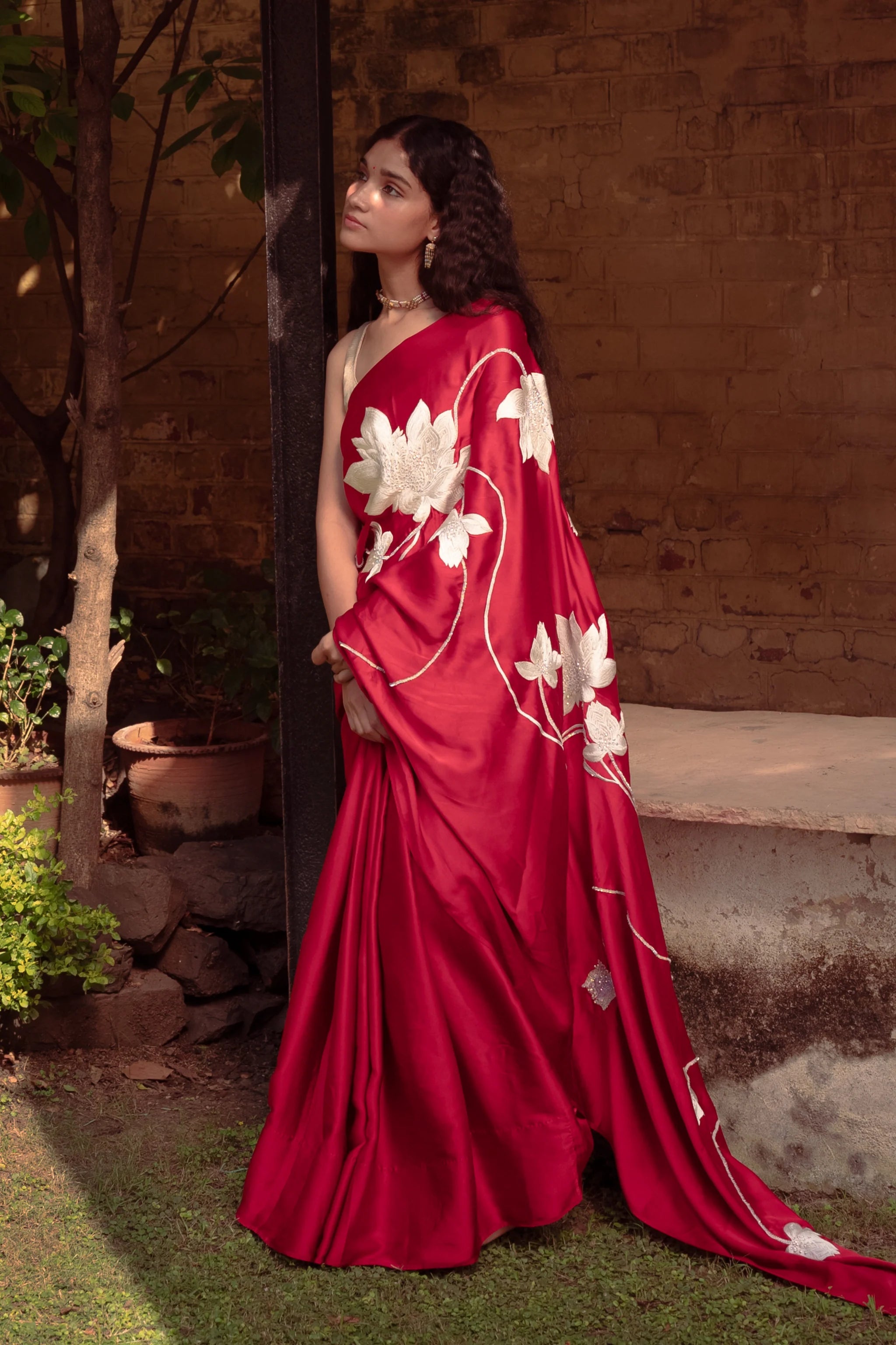 Utpal Silk Satin Saree