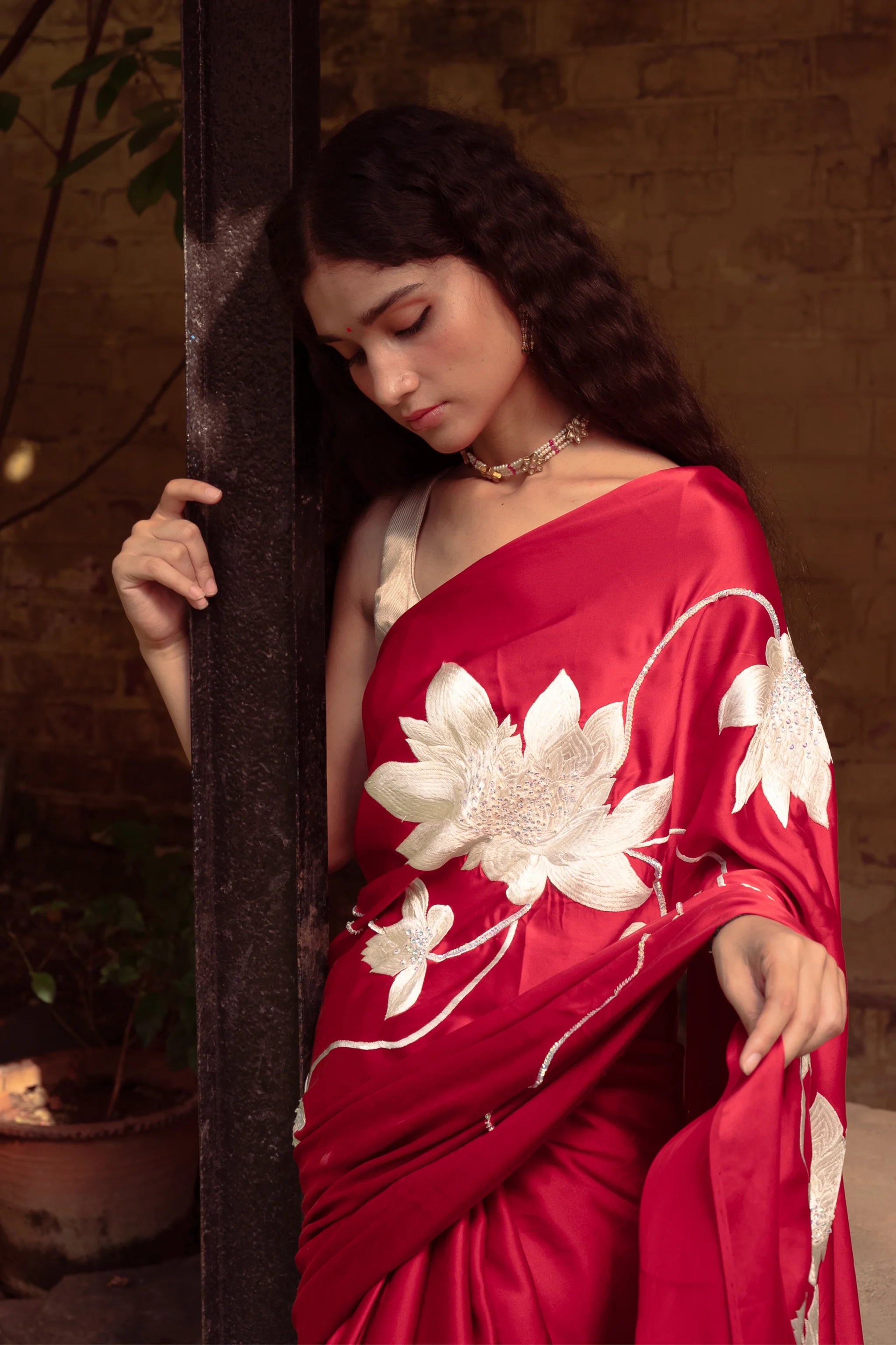 Utpal Silk Satin Saree