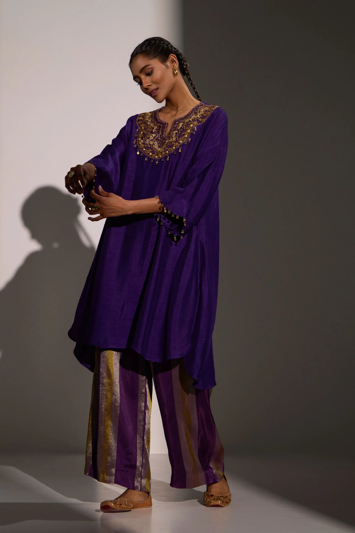 JAMUNI SET- PURPLE