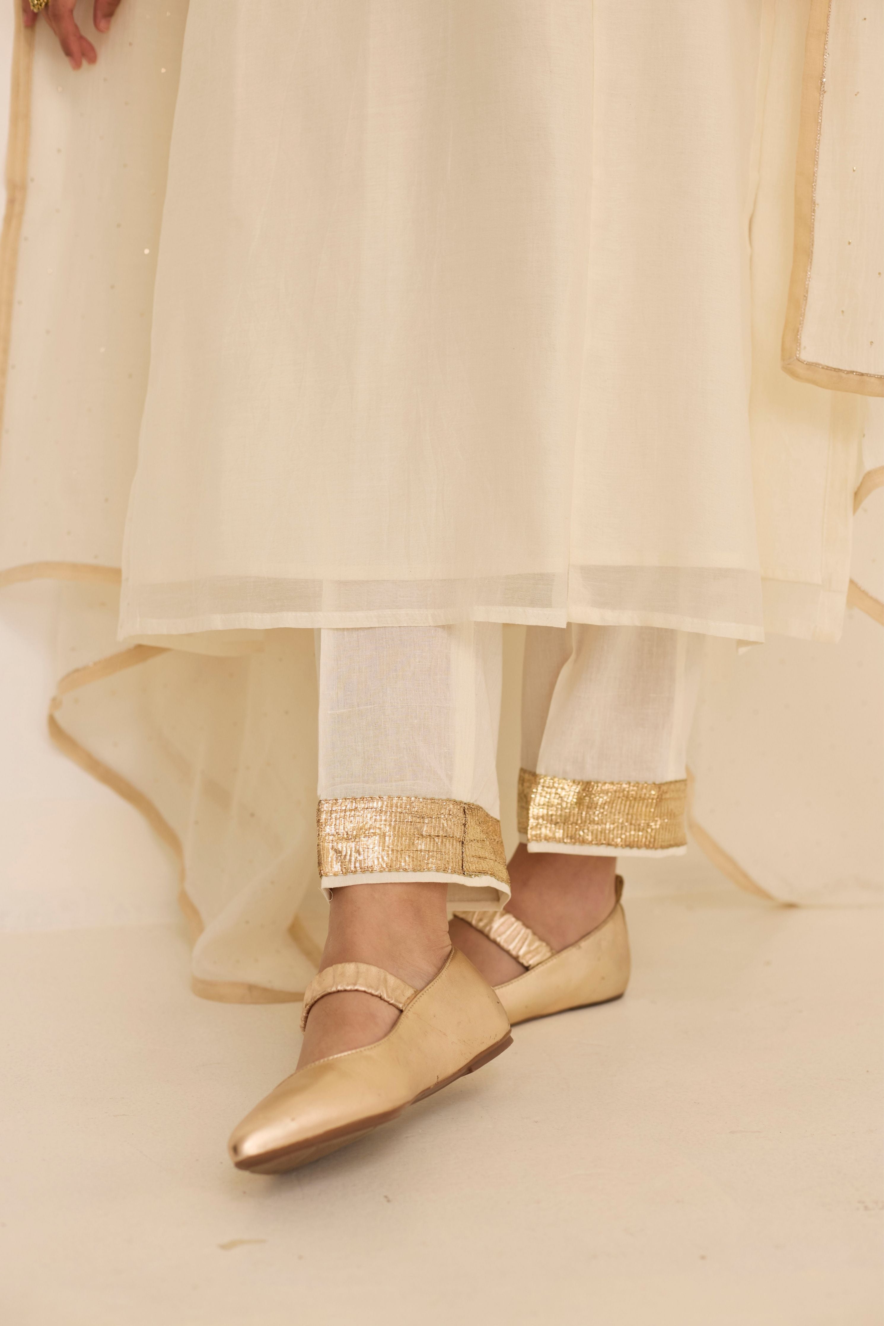 Pearl Mukaish Kurta Set