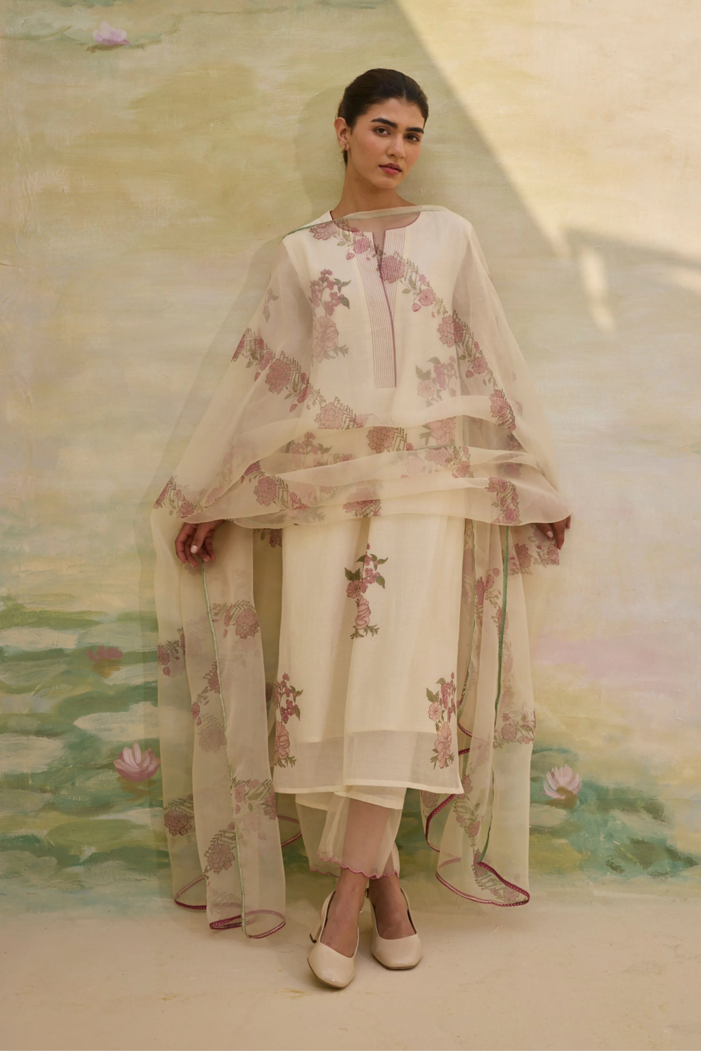 Charm Ivory Kurta Set